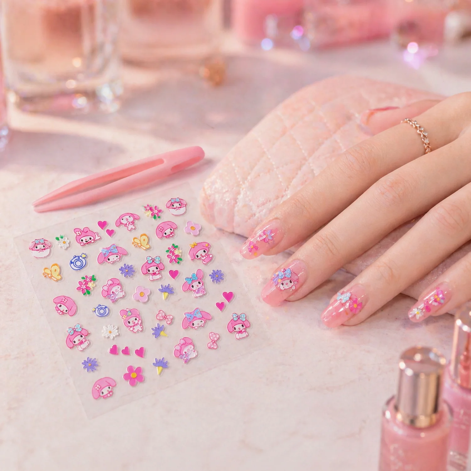 Nail Art Sticker Set – Easy DIY Creative Manicure Kit - Image 5