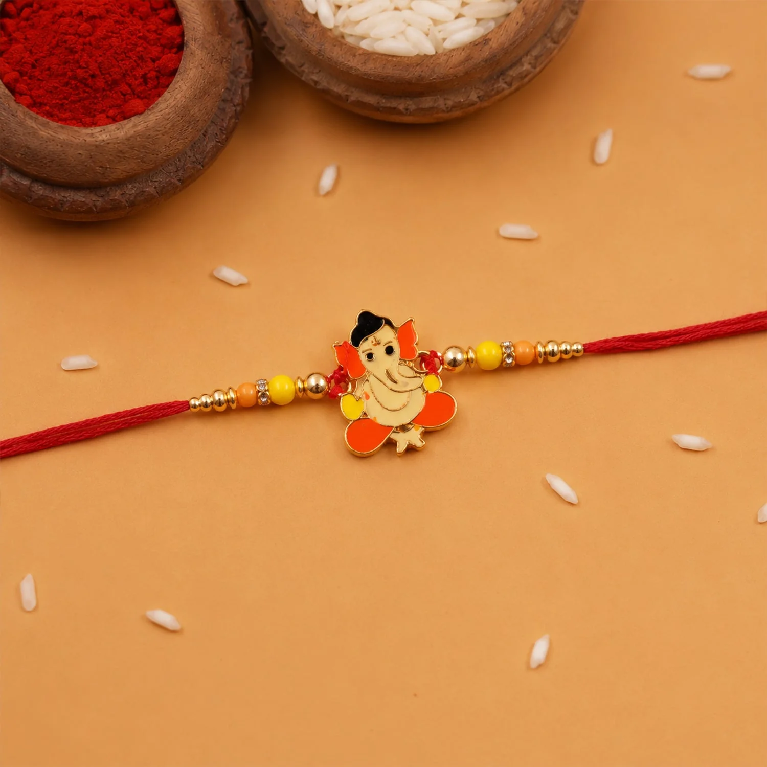 Divine Idol Rakhi – Stylish, Lightweight & Perfect for Brothers - Image 3