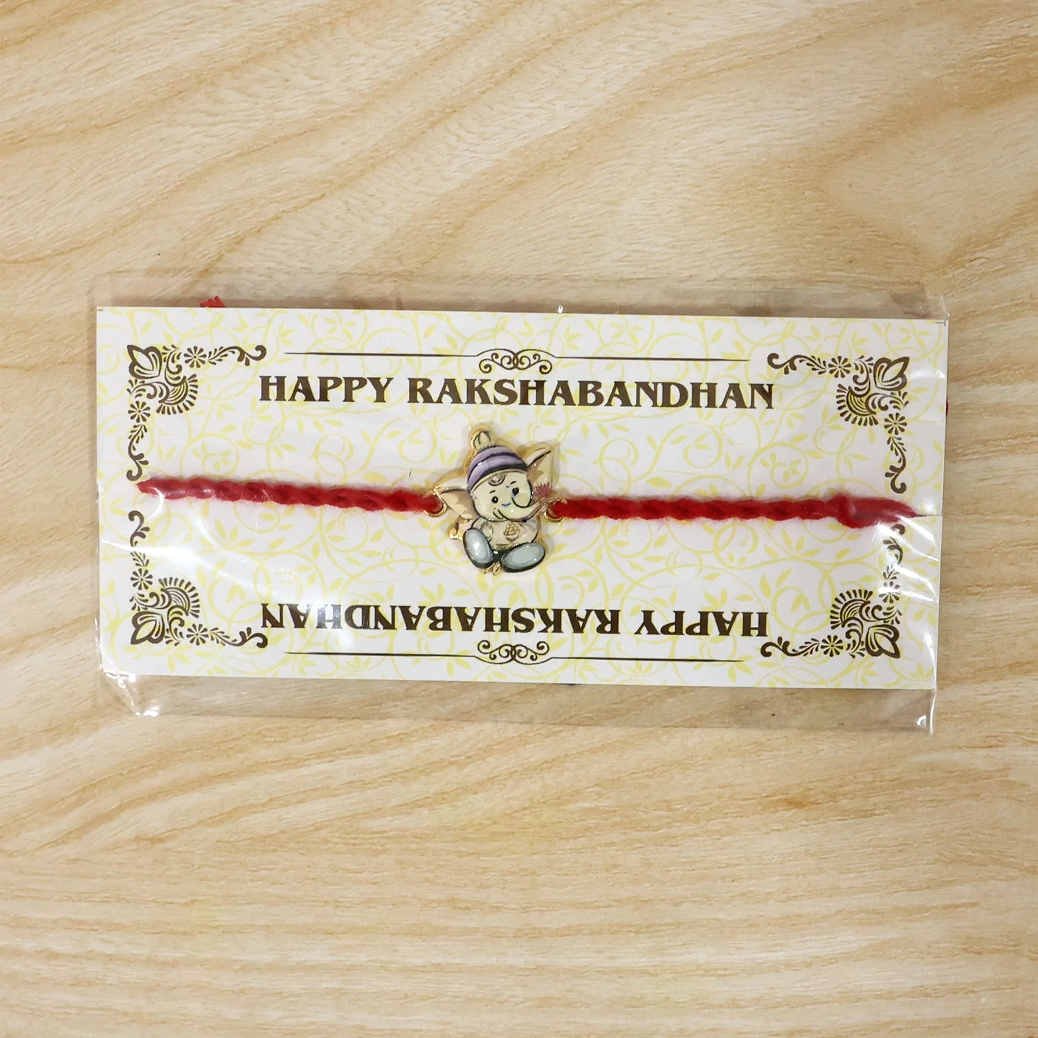Ganesh Rakhi – Elegant Festive Gift for Brothers - Image 6