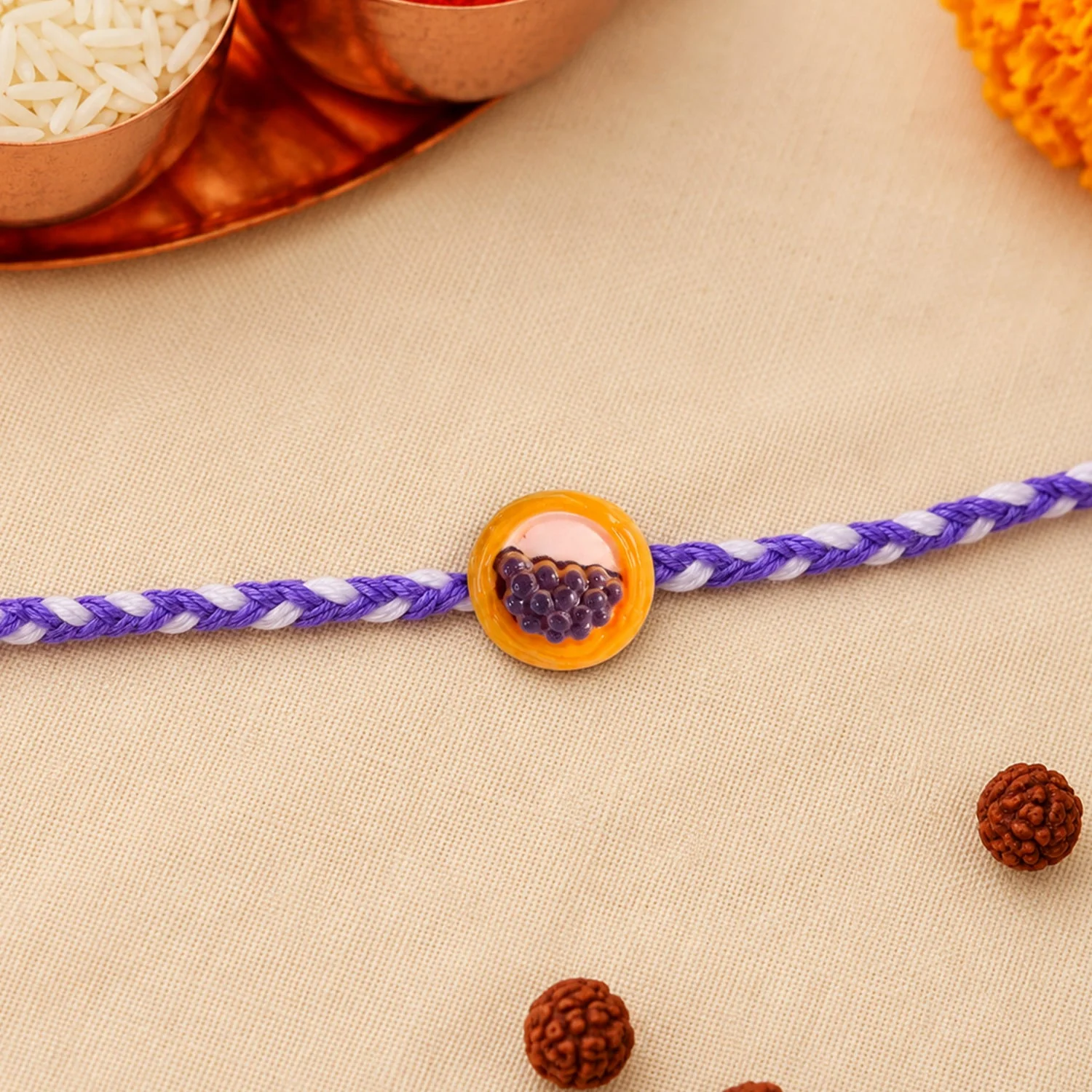 Rakhi – Elegant Traditional Gift for Brothers on Rakshabandhan - Image 4