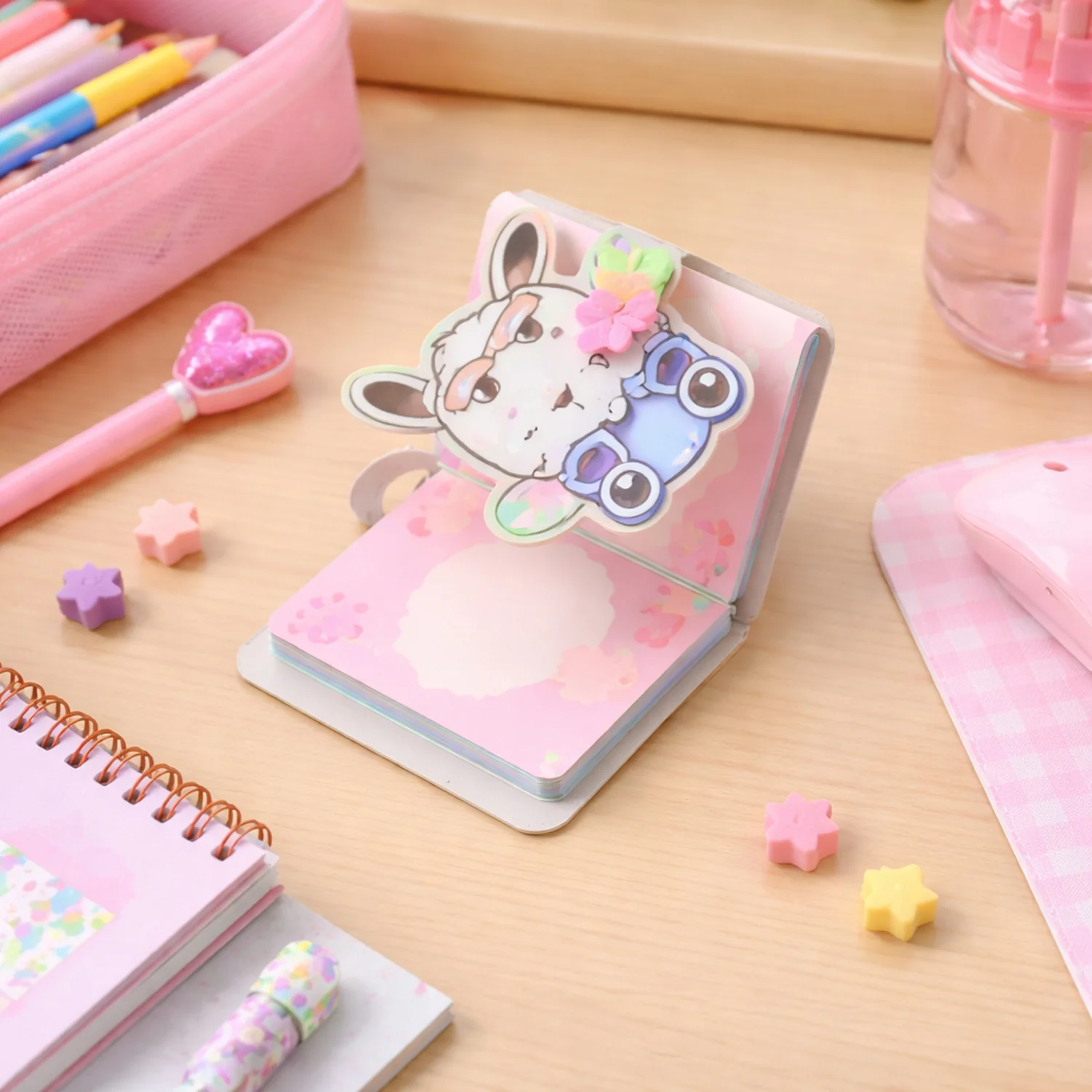 Mini Pocket Notebook – Compact Keychain for Quick Notes - Image 4