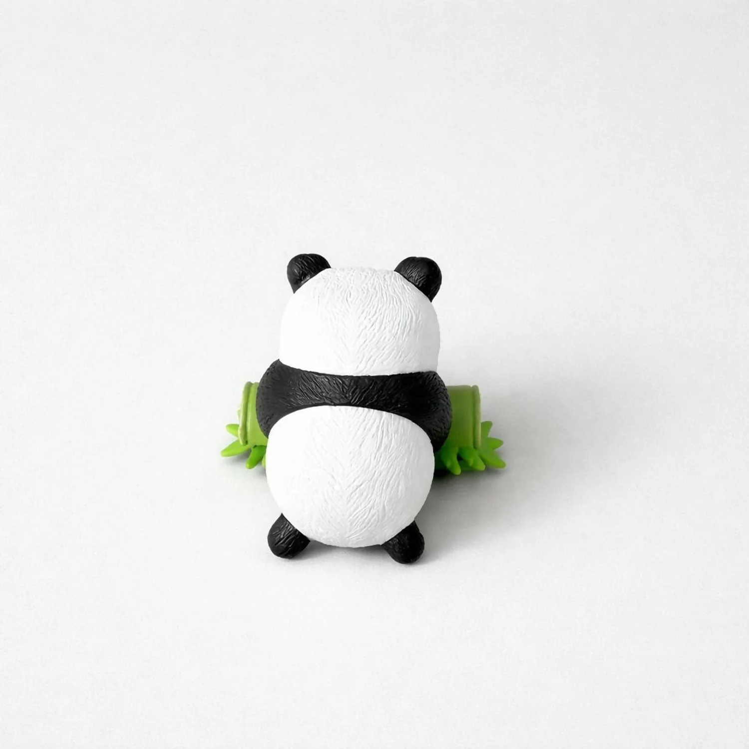Panda Holding Bamboo Showpiece – Cute Mini Resin Decor - Image 4