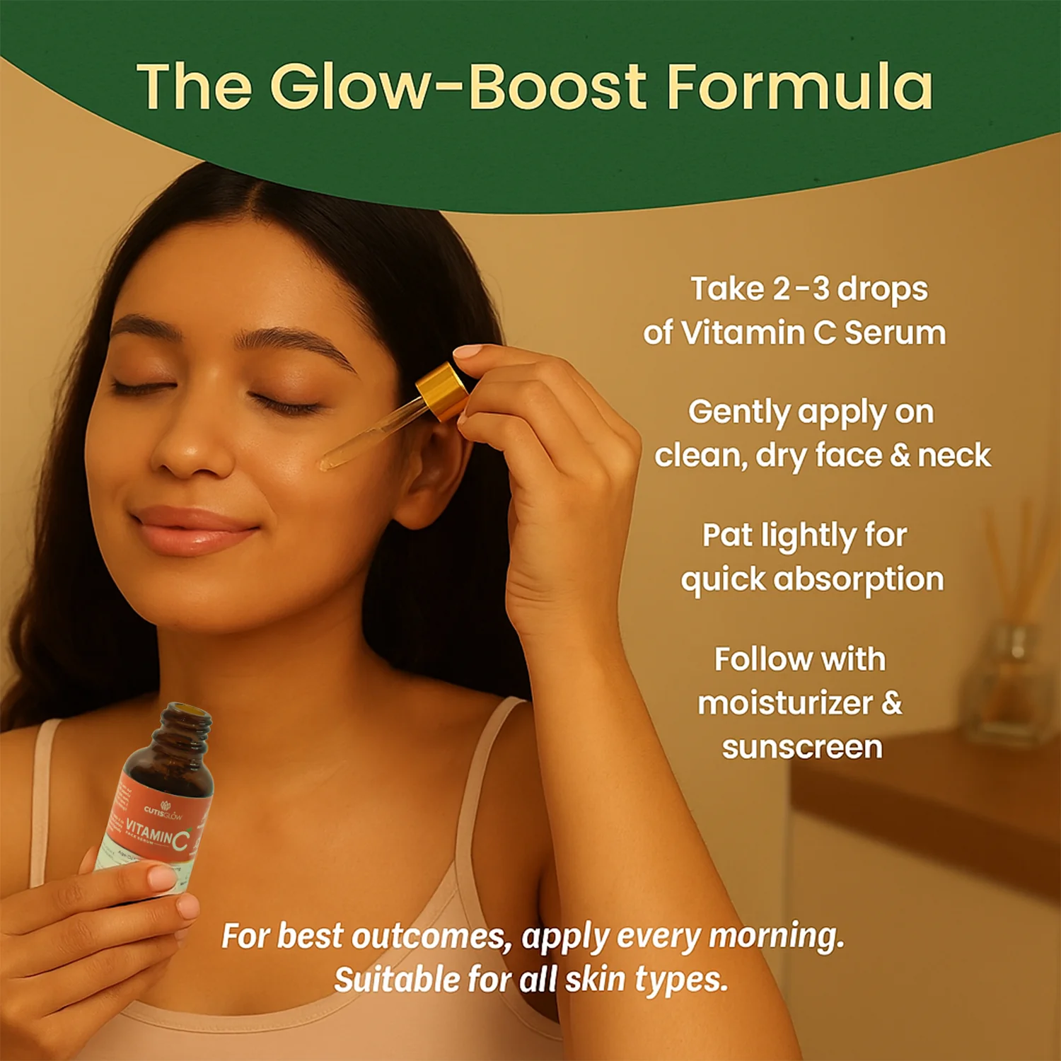 Vitamin C Face Serum – Brightening & Anti-Aging Hydration 30 ml - Image 3