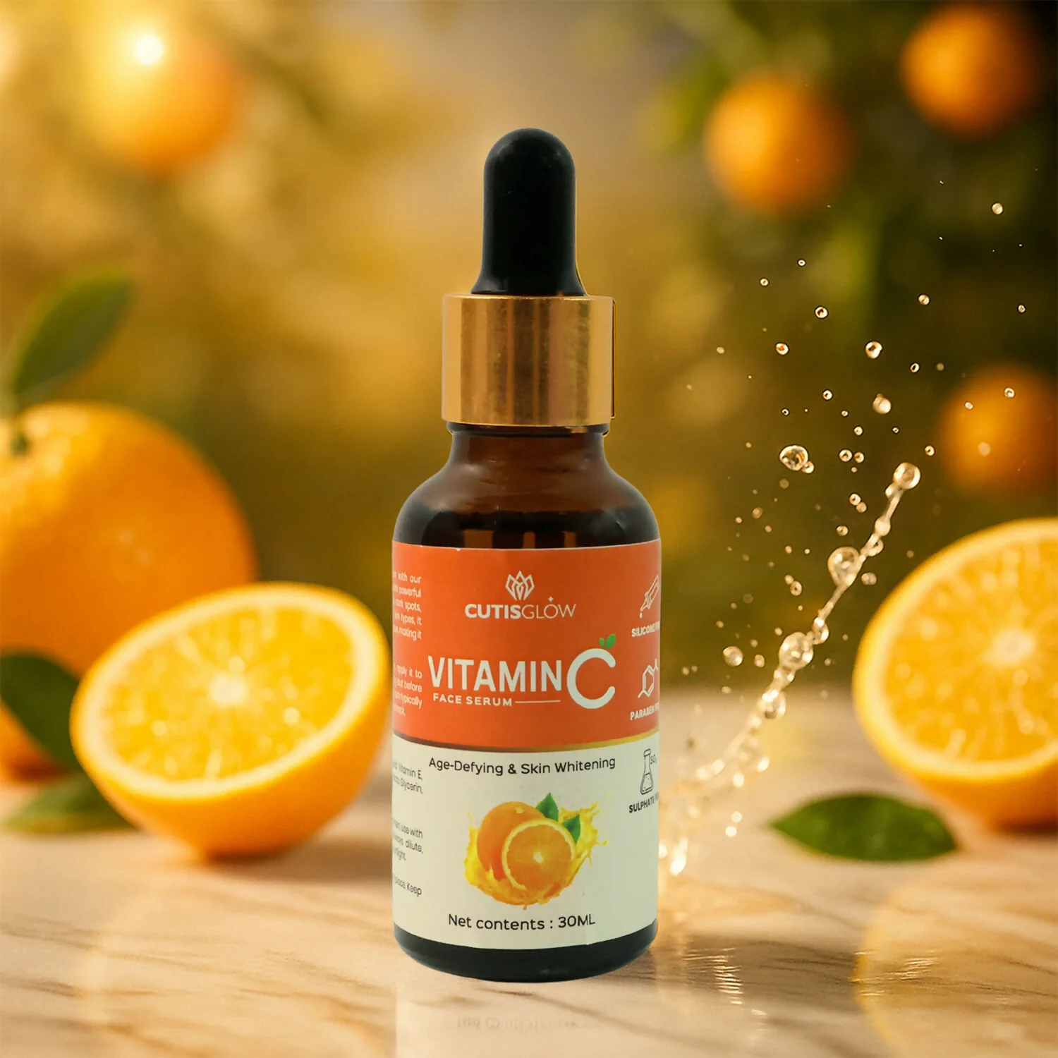 Vitamin C Face Serum – Brightening & Anti-Aging Hydration 30 ml - Image 4