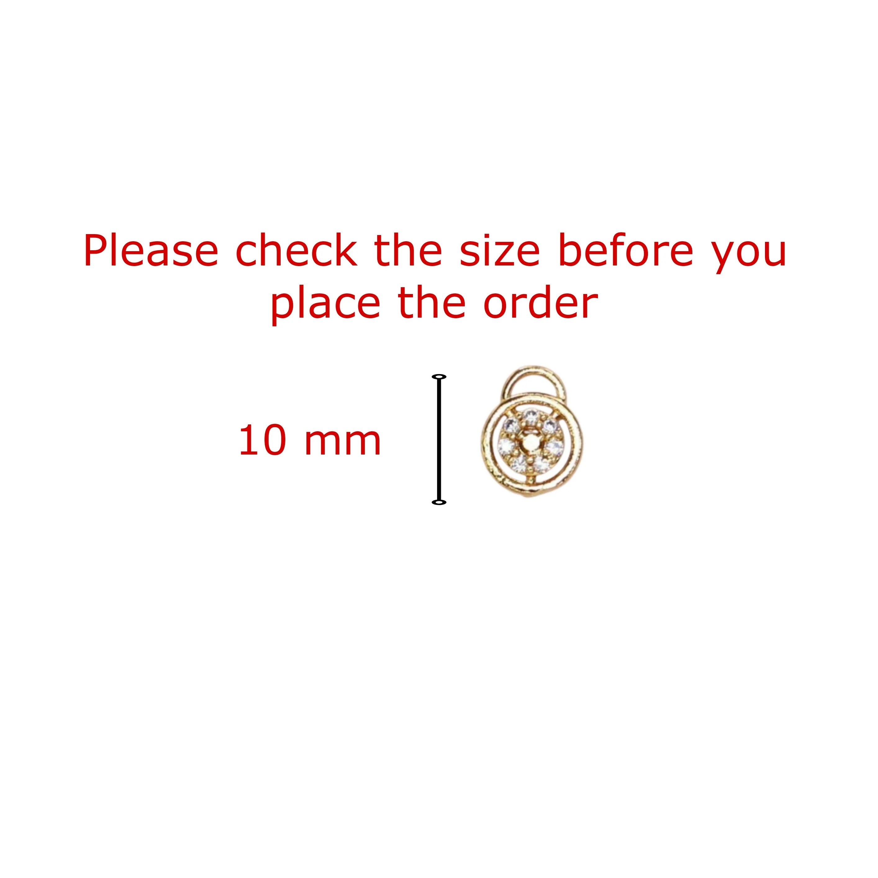 Gold Lock & Key Stud Earrings – Dainty Minimalist Style - Image 4