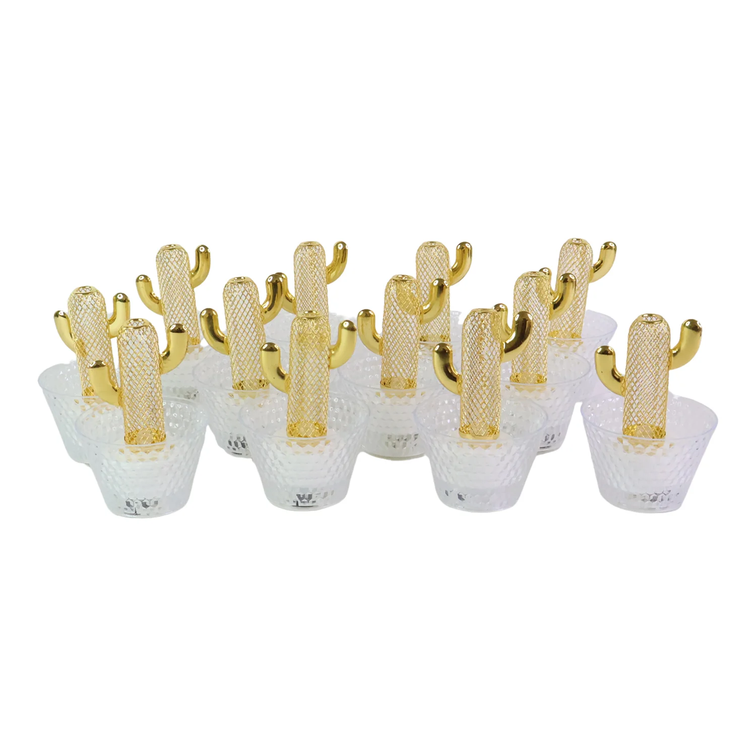 Cactus LED Tealight Candles – Unique Flameless Decorative Set - Image 5