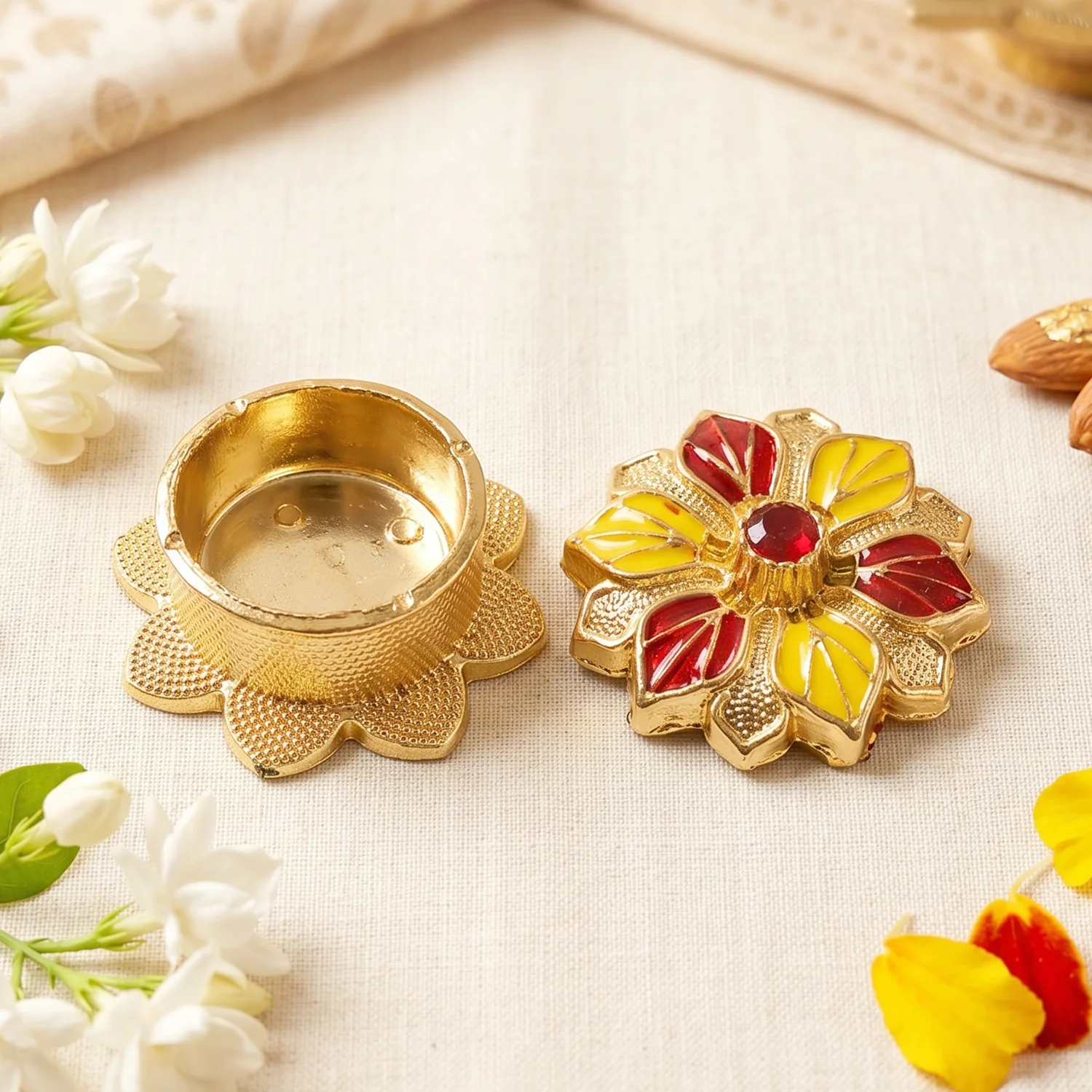 Kankavati Kumkum Box – Elegant Traditional Storage for Pooja - Image 8