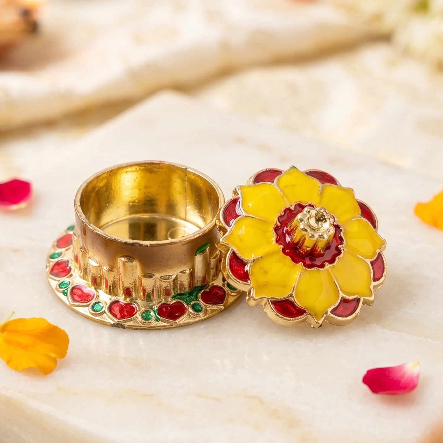 Kankavati Kumkum Box – Traditional Decor for Pooja Rituals - Image 8