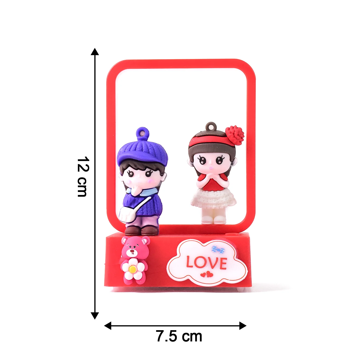 Love Couple LED Figurine Light – Romantic Decorative Lamp - Image 3