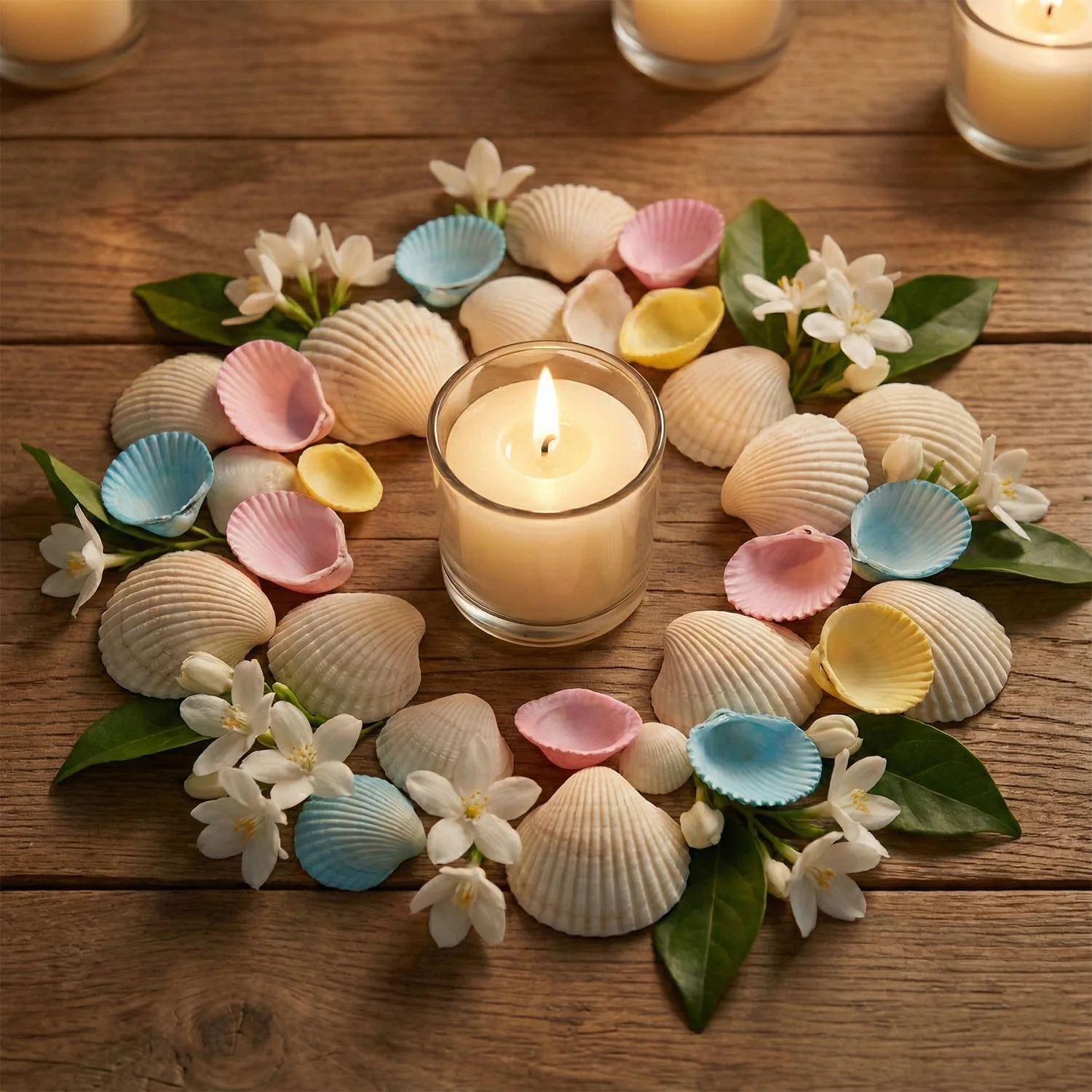 Decorative Seashells Set – Natural Vase Fillers for Home Decor - Image 4