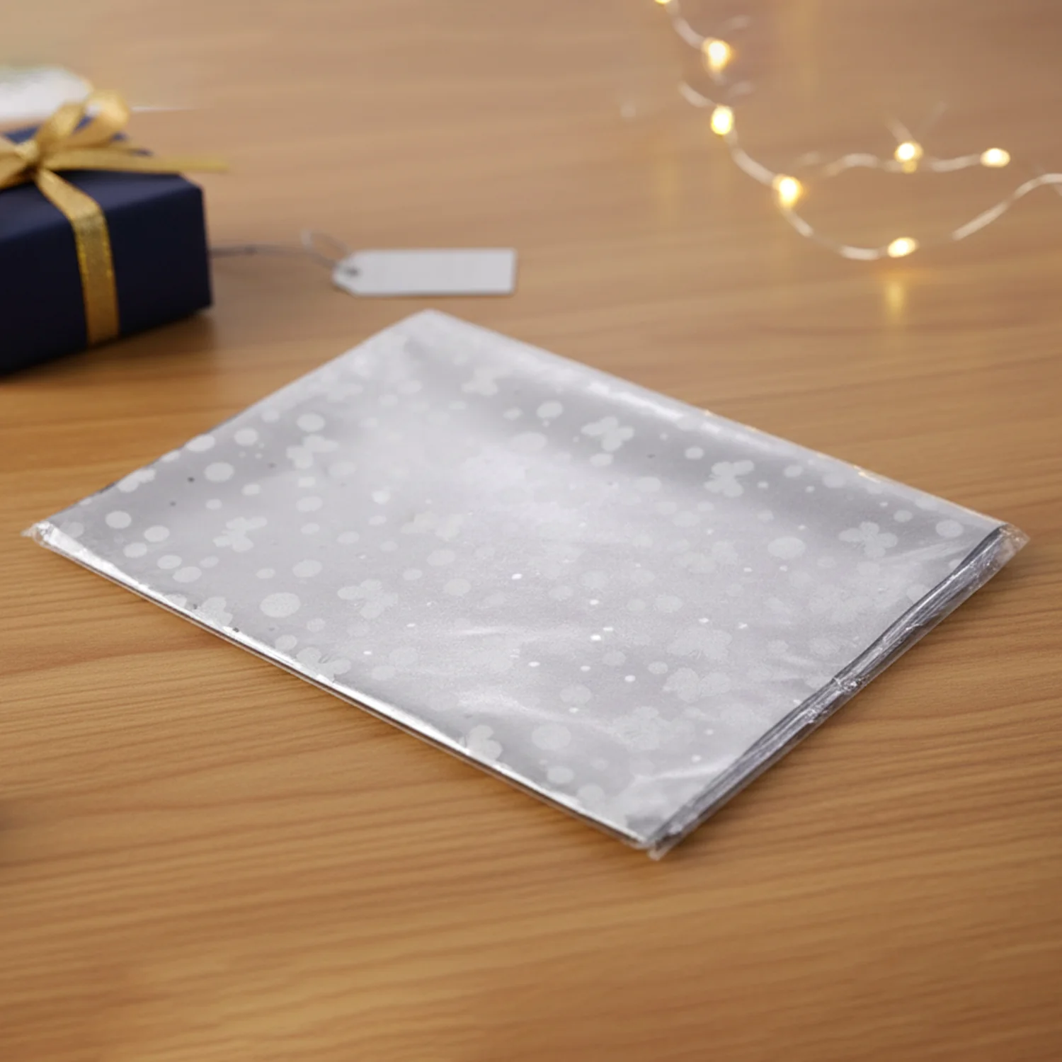 Silver Decorative Gift Wrapping Paper Sheets – 20 Pieces Premium Pack - Image 6