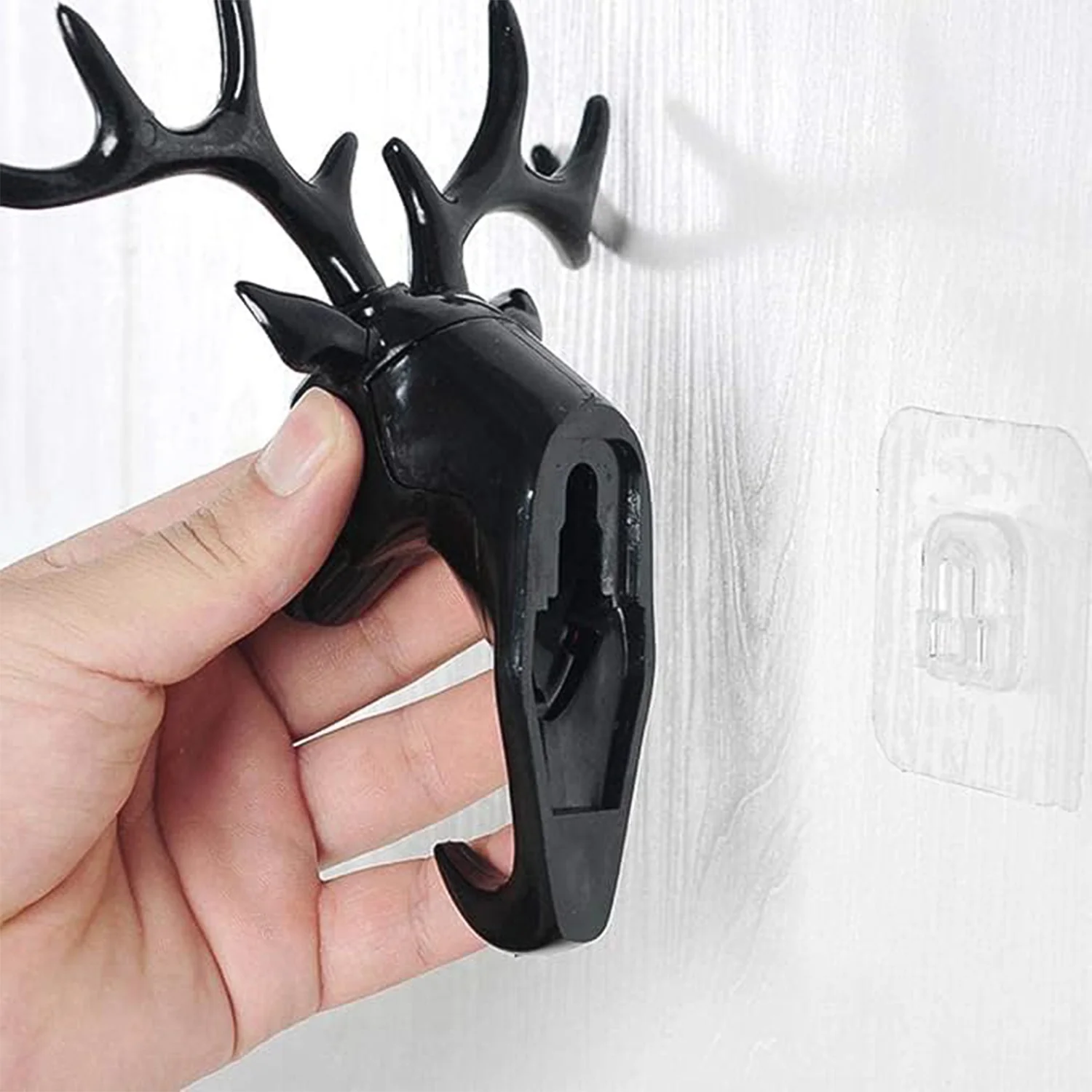 Deer Head Wall Hook – Self-Adhesive & Decorative | Styleva - Image 5
