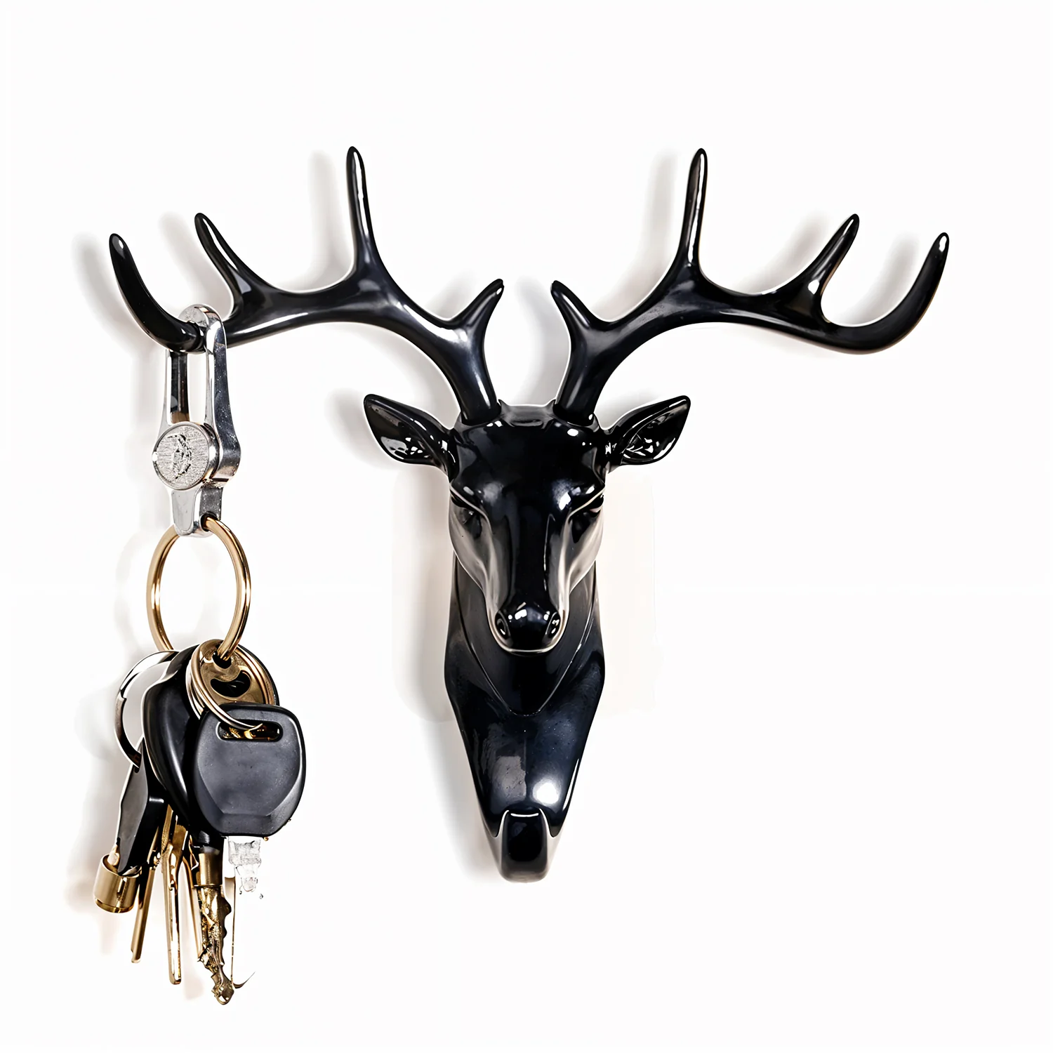 Deer Head Wall Hook – Self-Adhesive & Decorative | Styleva - Image 8