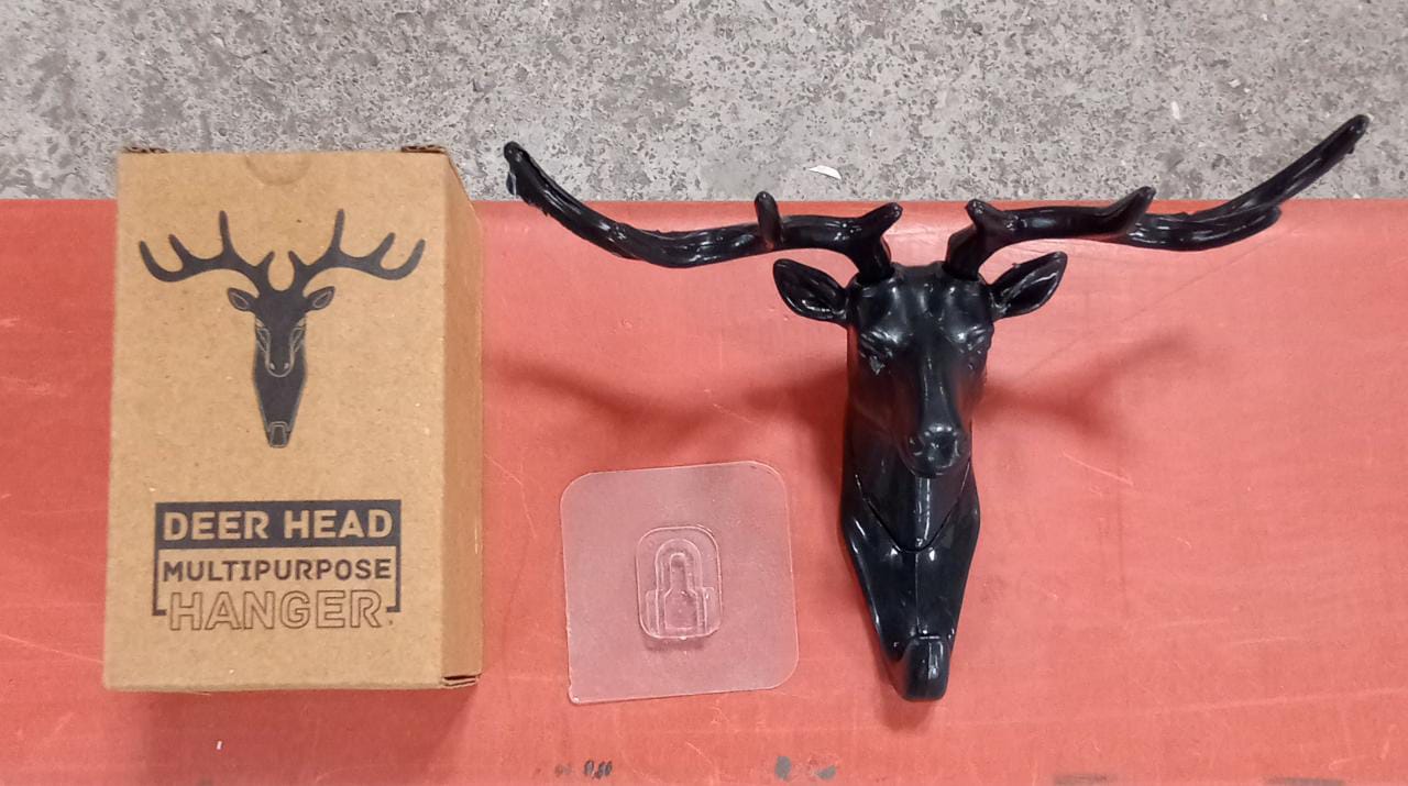 Deer Head Wall Hook – Self-Adhesive & Decorative | Styleva - Image 9