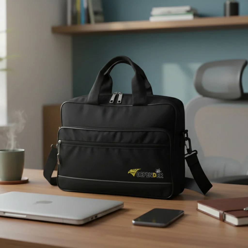 Laptop Bag 15.5 Inch – Durable Office Briefcase with Shoulder Strap