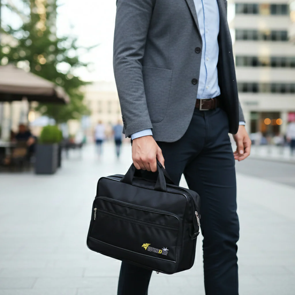 Laptop Bag 15.5 Inch – Durable Office Briefcase with Shoulder Strap - Image 2