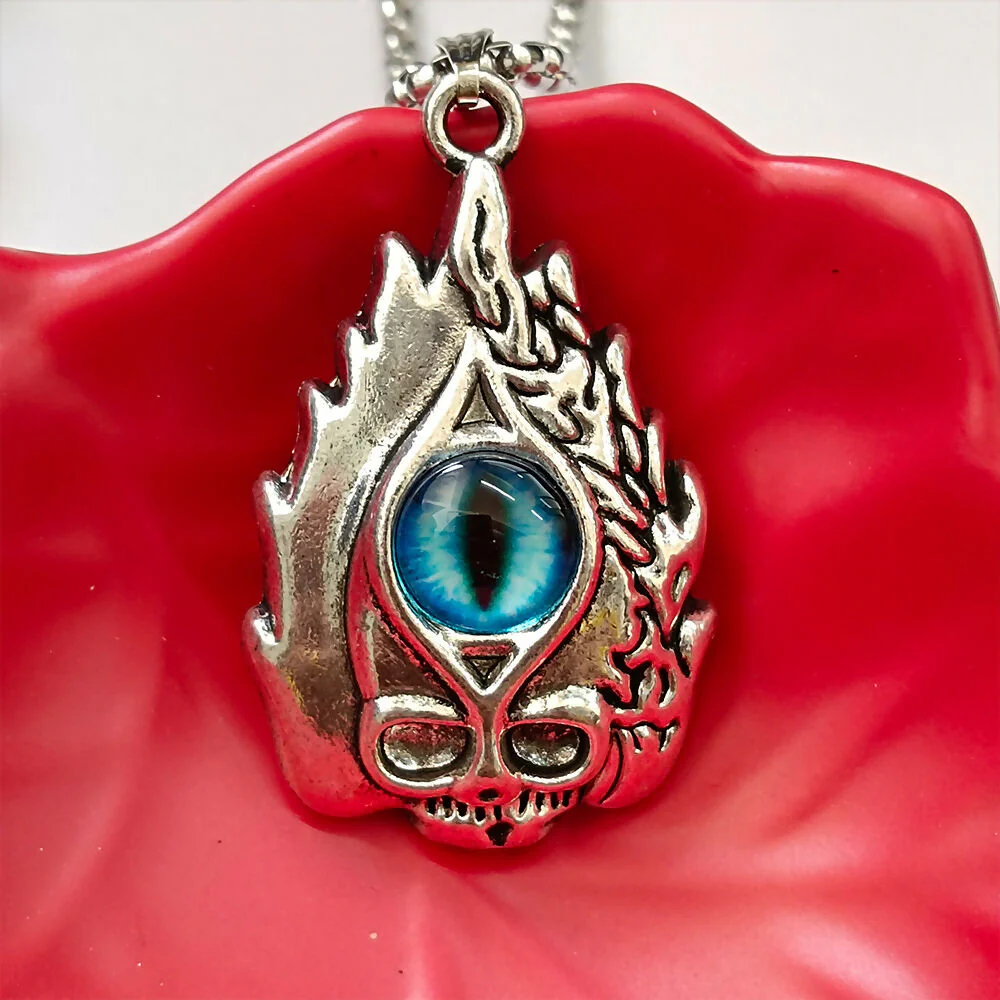 Demon Devil's Eye Pendant – Bold Symbolic Jewellery Design - Image 5