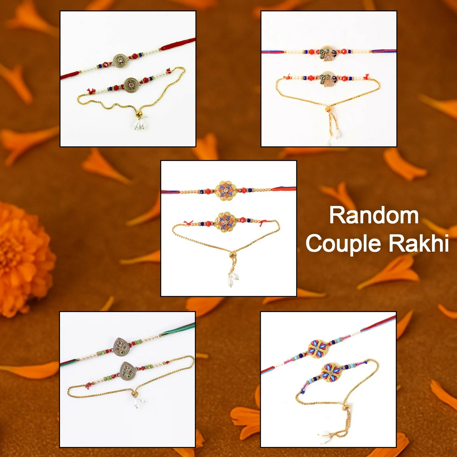 Designer Lumba Rakhi for Bhabhi – Festive Surprise Pair