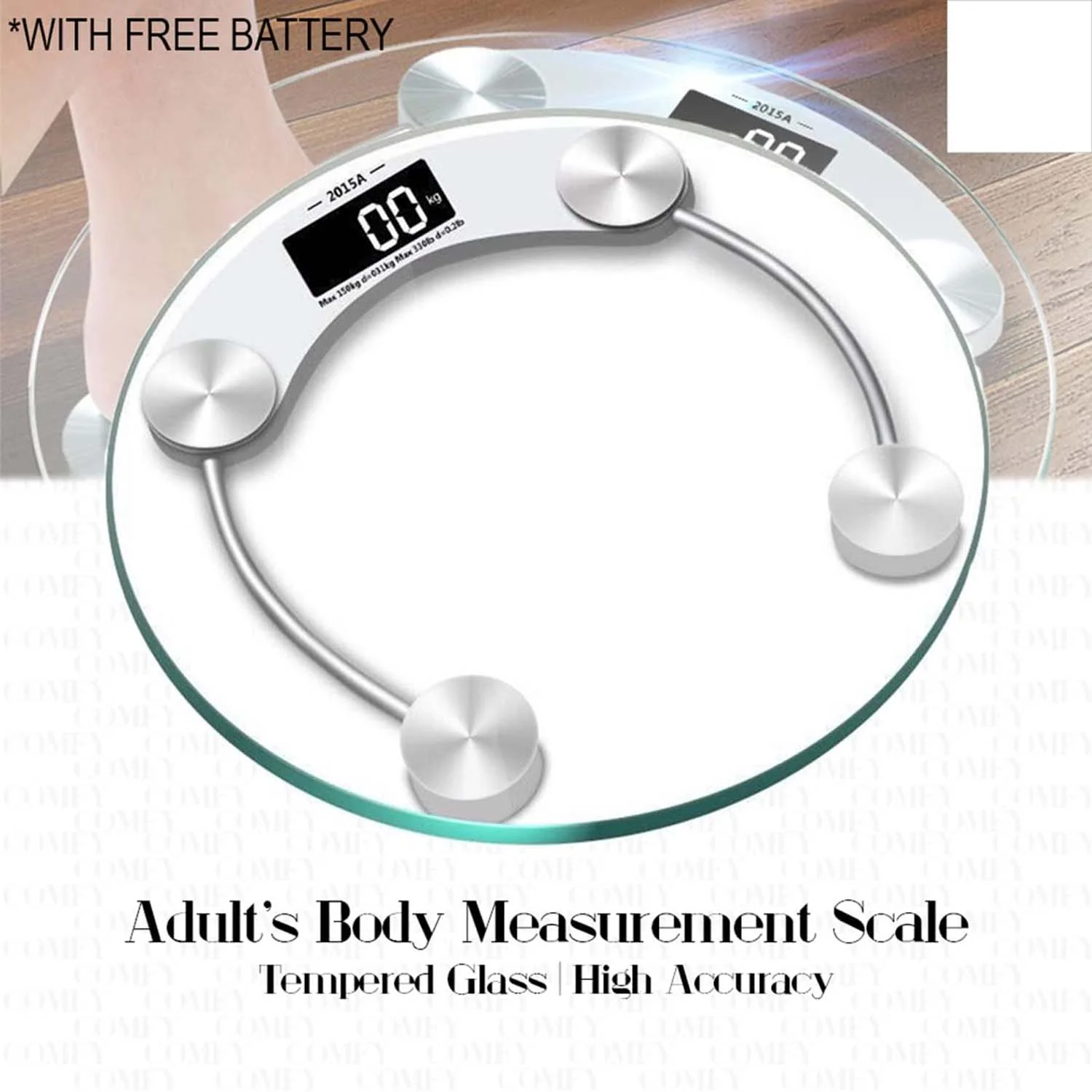 Digital Body Weight Scale – Accurate Fitness Monitoring up to 180 Kg - Image 7