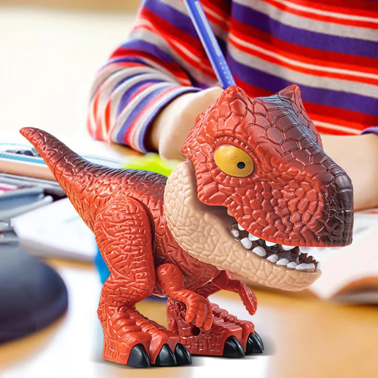 Dinosaur Stationery Set – Fun 5-in-1 School Kit for Kids - Image 8