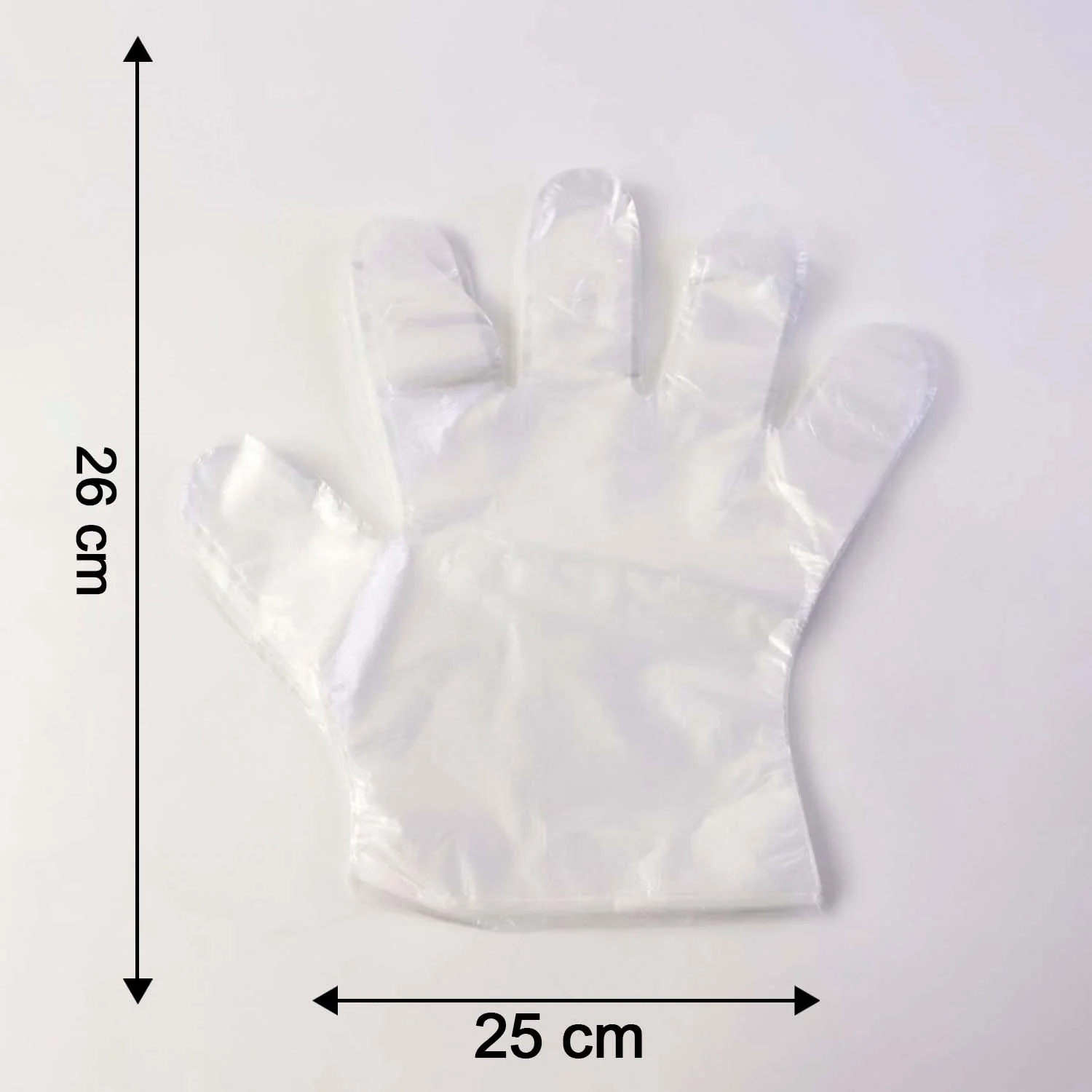 Disposable Clear Gloves – Pack of 50 for Food & Cleaning - Image 4