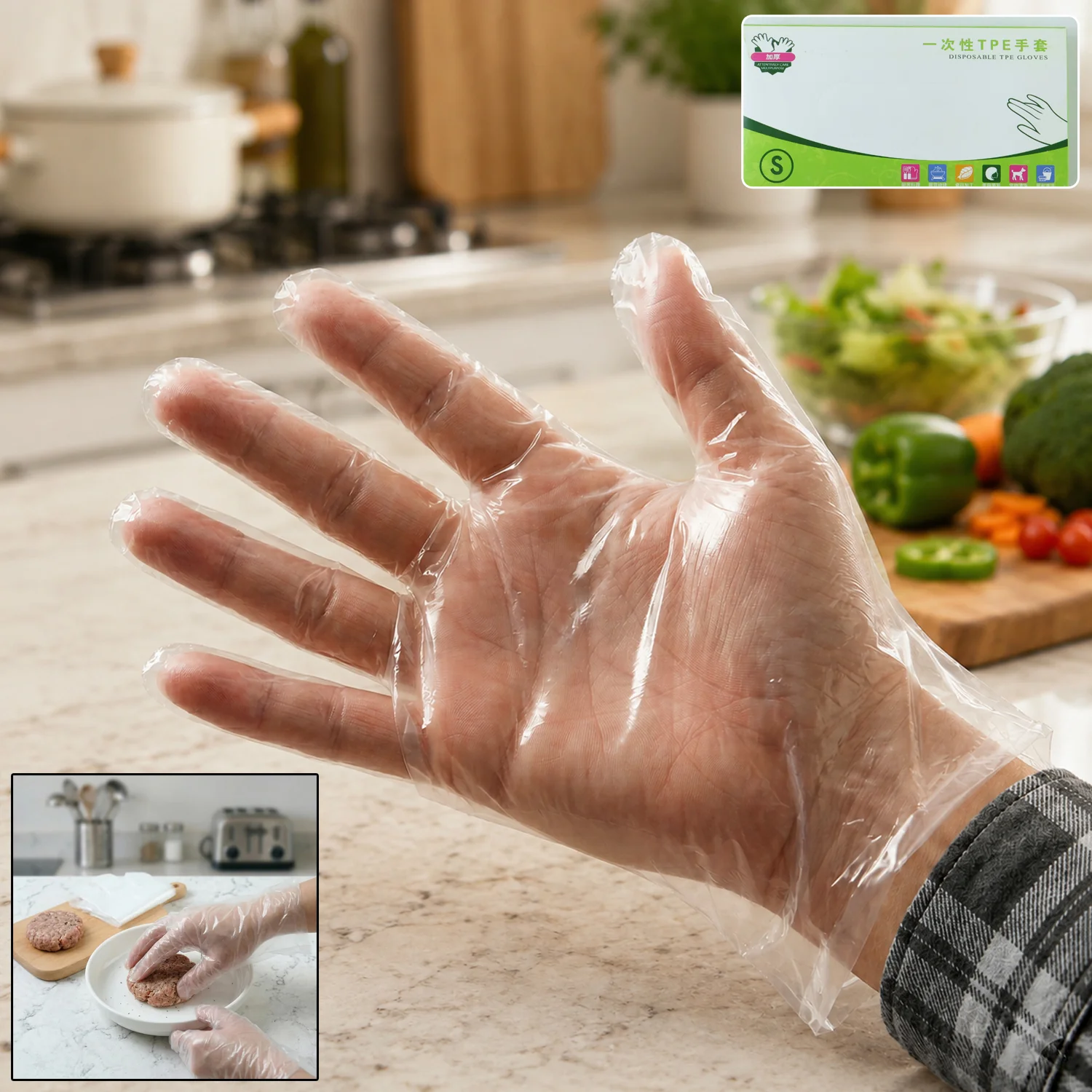 Disposable Plastic Gloves – Hygienic & Practical for Home & Commercial Use