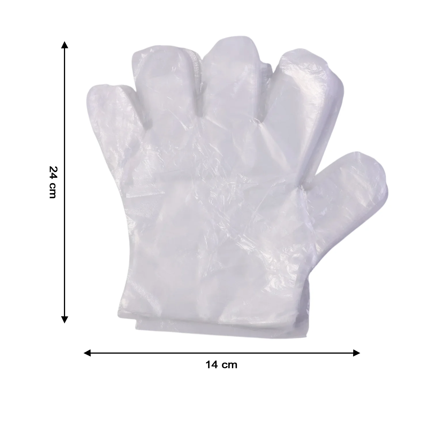 Disposable Plastic Gloves – 100 Pack for Food Safety & Cleaning - Image 6