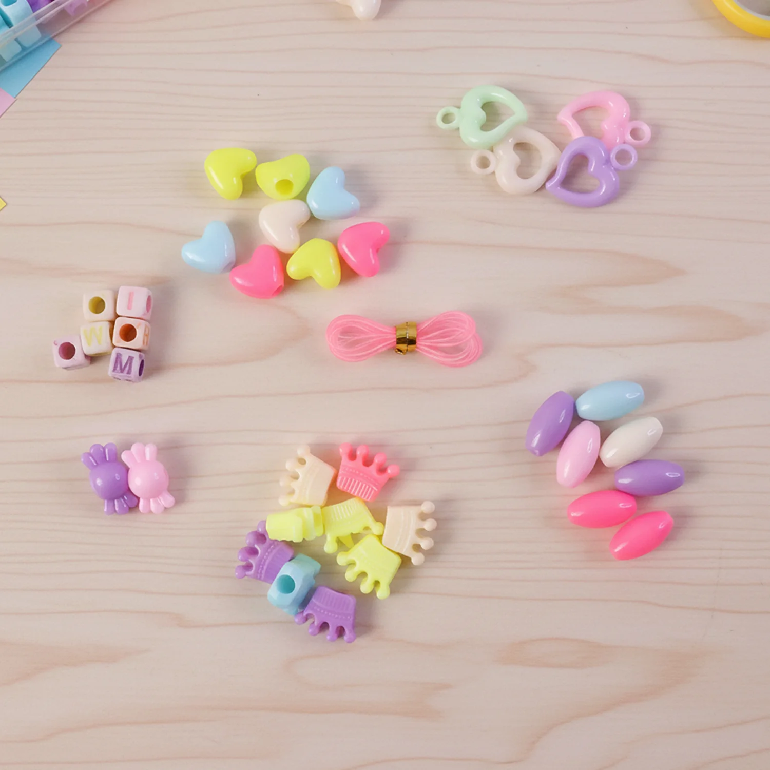 DIY Beading Jewellery Making Kit – Creative Craft Set for Kids - Image 3