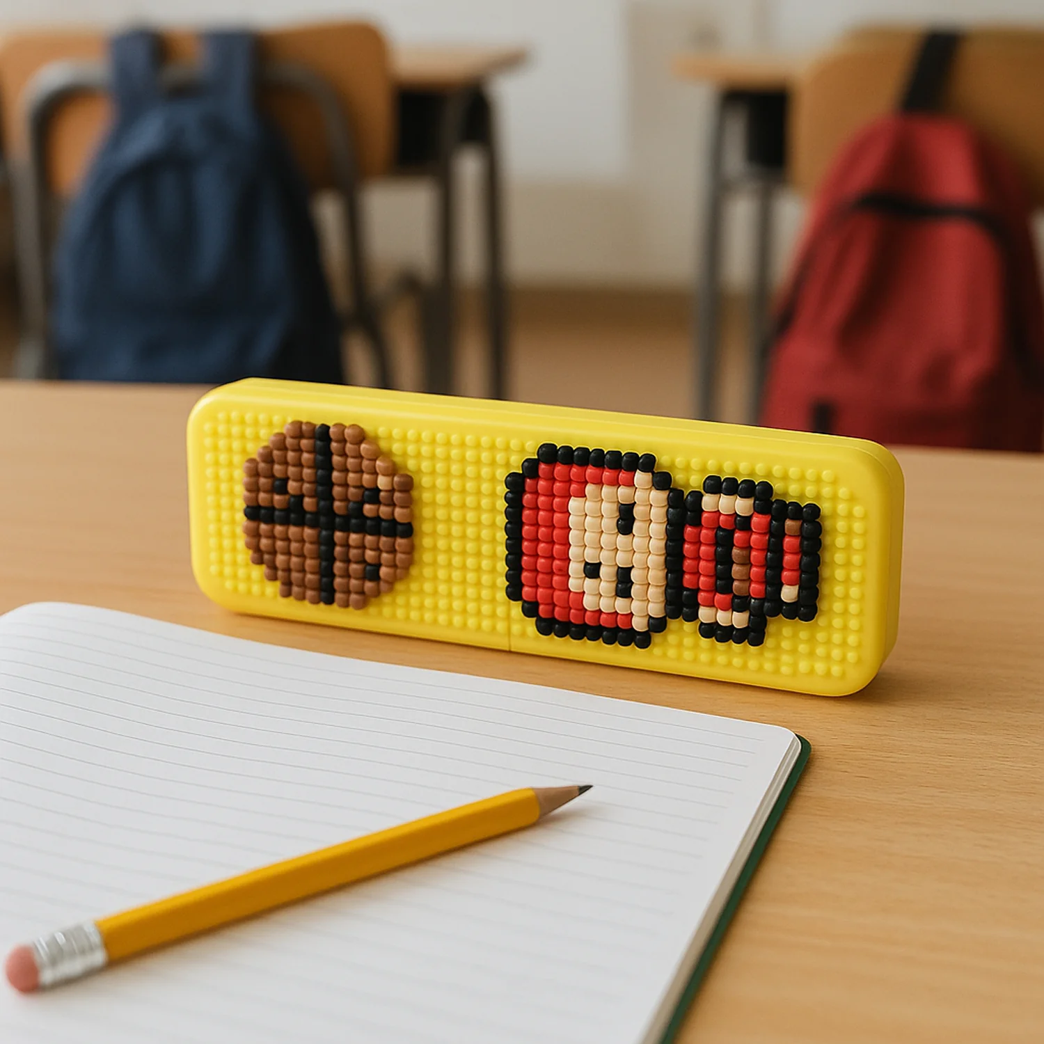 DIY Pixel Art Pen Stand – Customizable Desk Organizer for Kids - Image 3