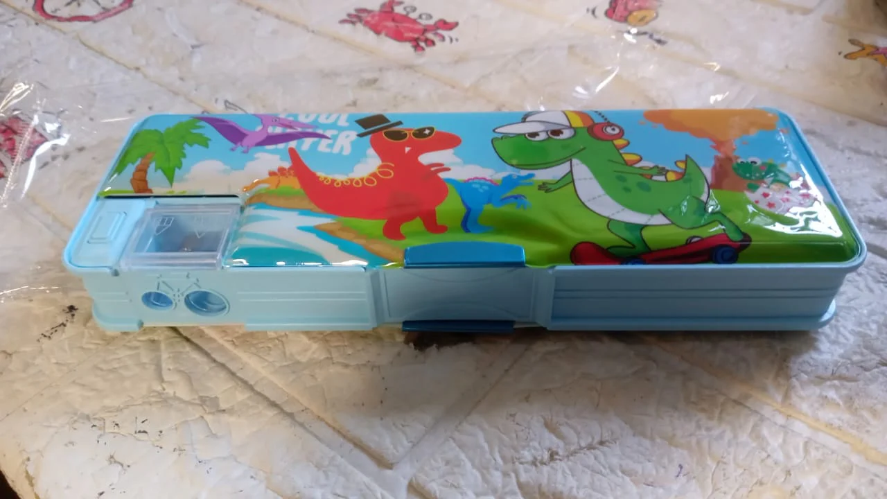 Kids Pencil Case – Dual Compartment Stationery Box | Deskrova - Image 15