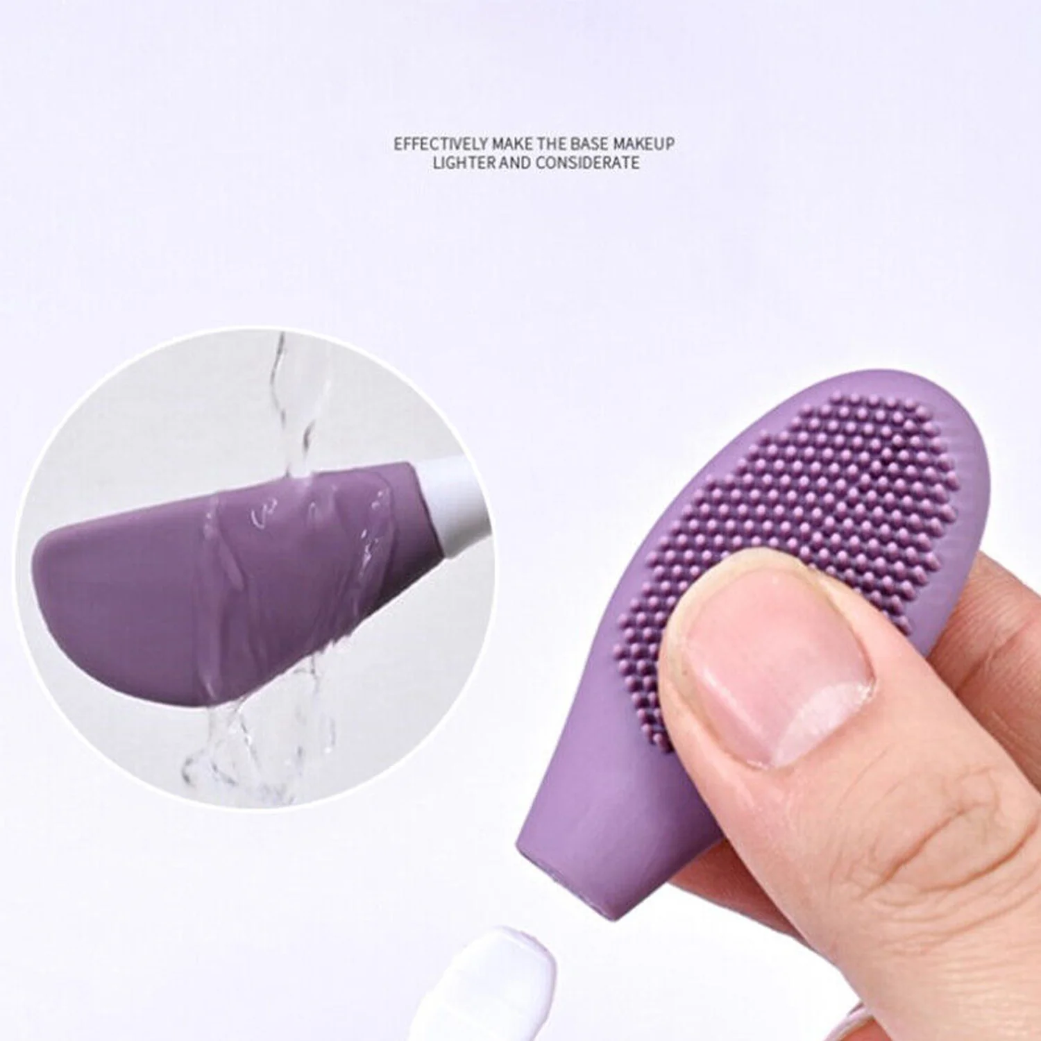 Double-Headed Silicone Mask Brush – Facial Cleansing & Application | GlowForm - Image 9