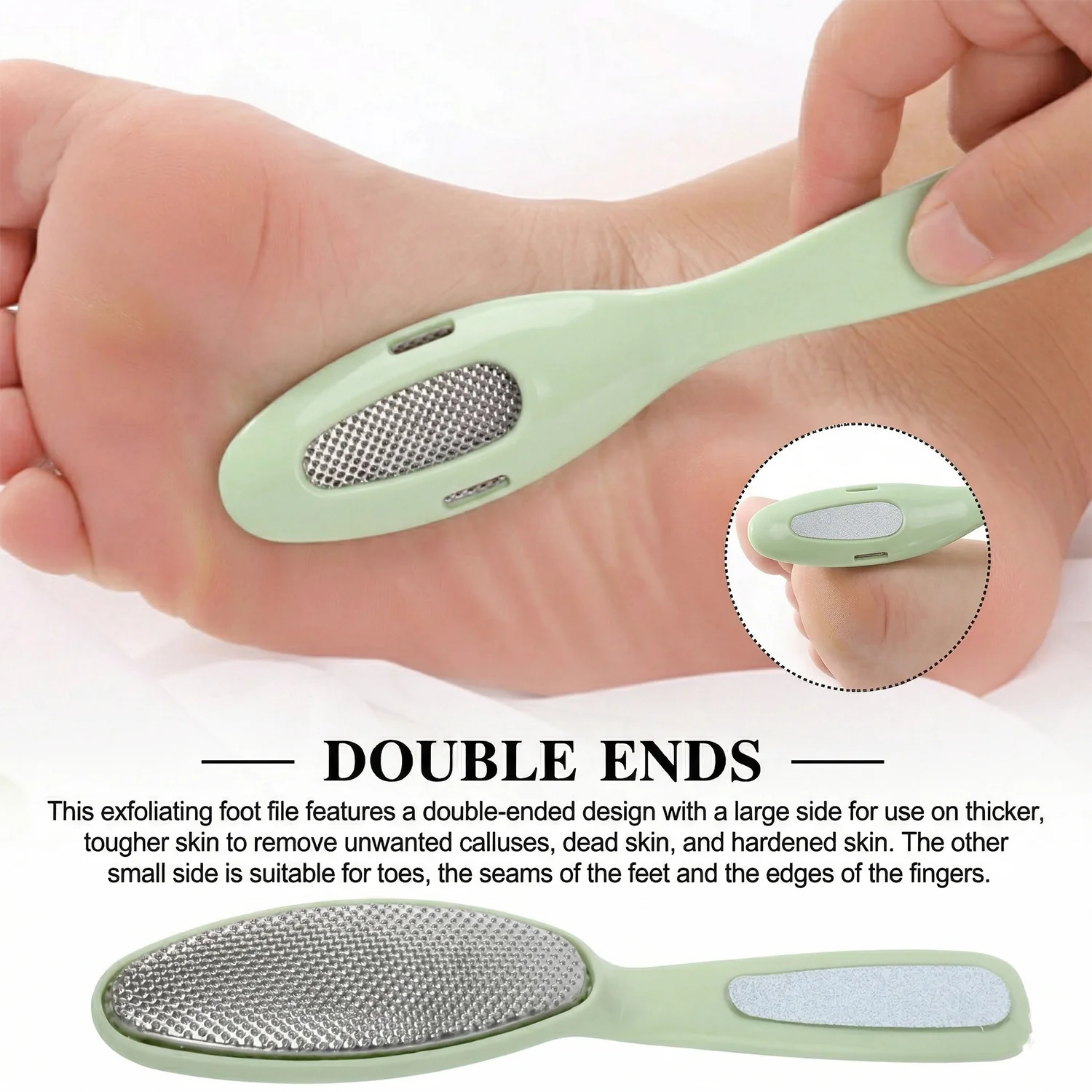 Dual Sided Foot File – Effective Dead Skin Removal & Smoothing - Image 5