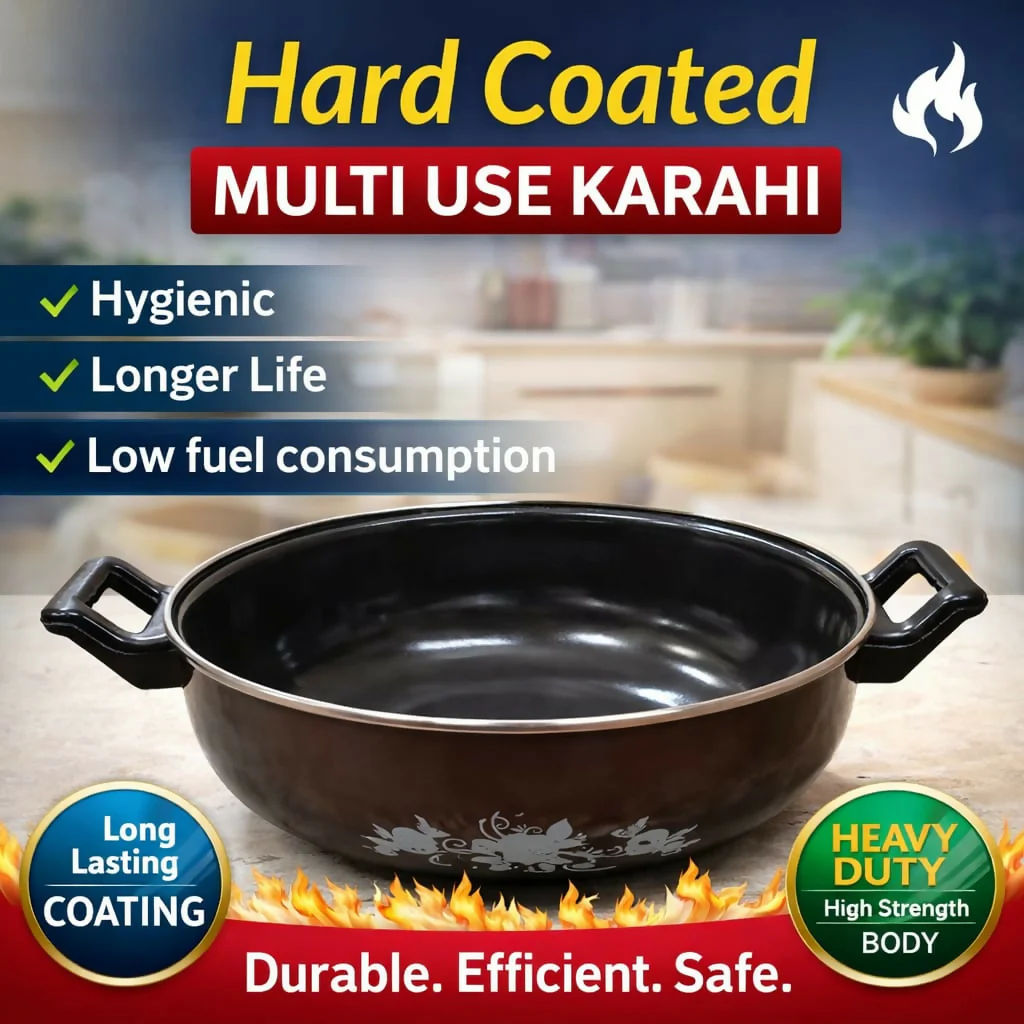 Non-Stick Cookware Set – Hard-Coated Surface for Durable Cooking - Image 3