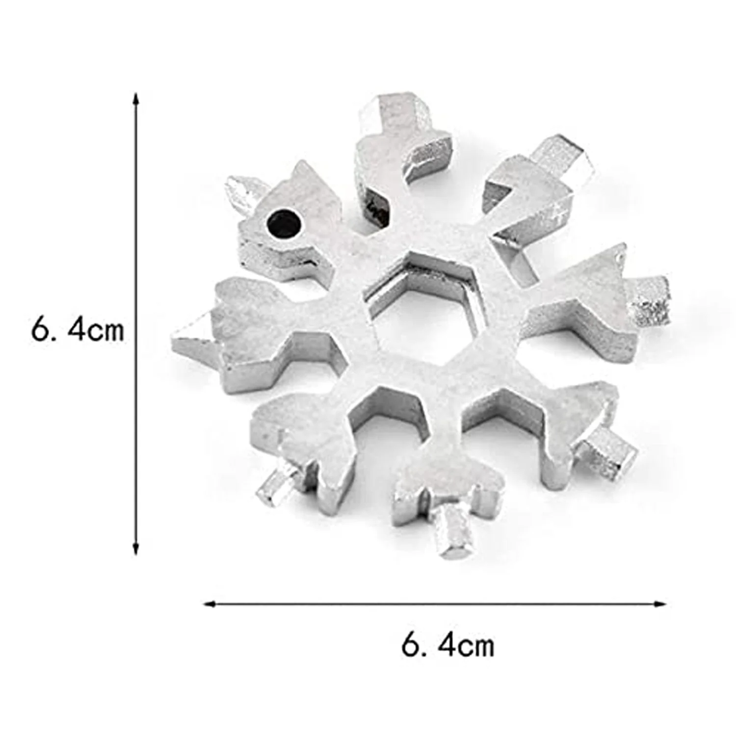 Snowflake Multi-Tool – 18-in-1 Stainless Steel Portable | BoltForce - Image 6