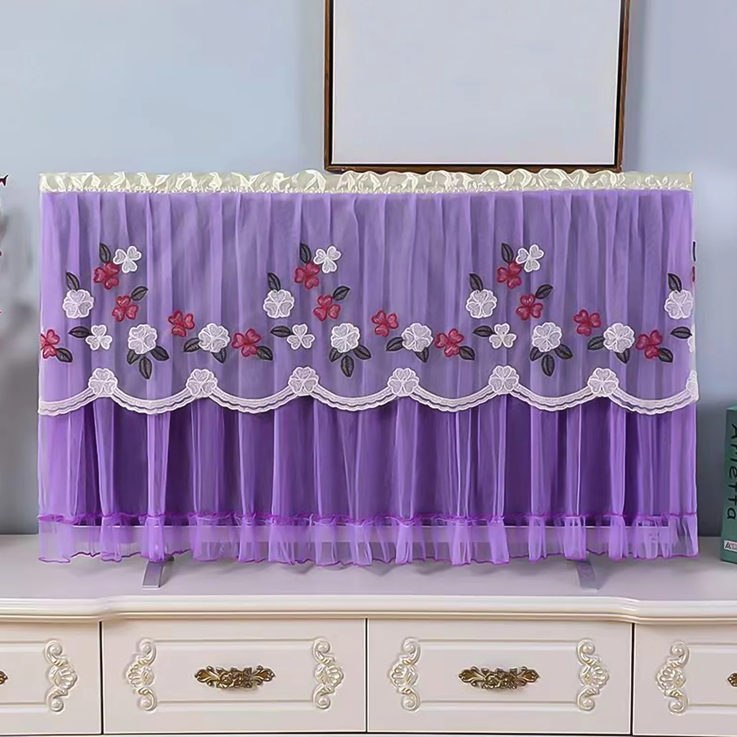 Dustproof TV Cover 42 Inch – Elastic Antistatic Protector | FreshAura - Image 2