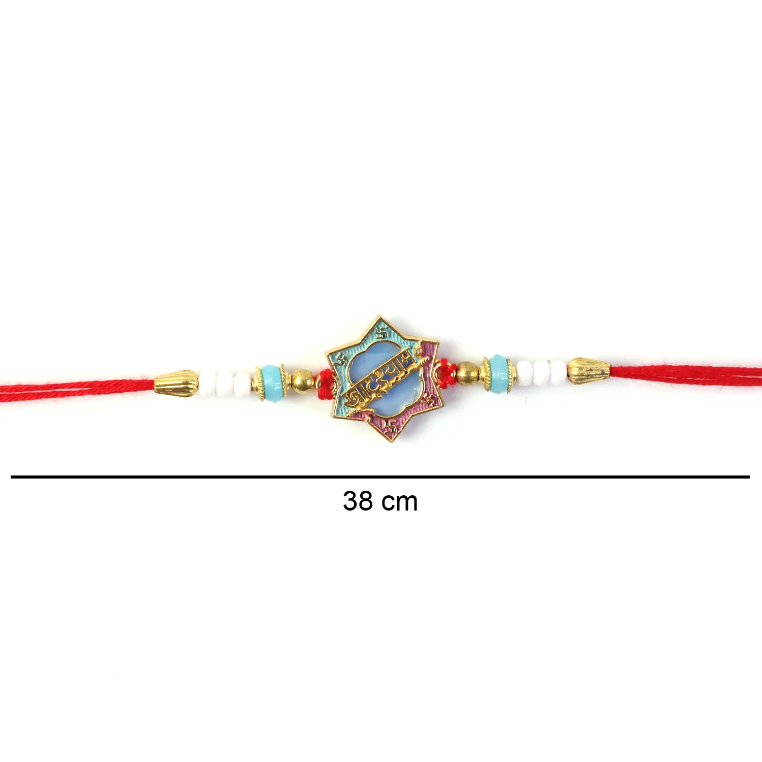 Khatu Shyam Rakhi – Colorful Beads for Raksha Bandhan Celebration - Image 5