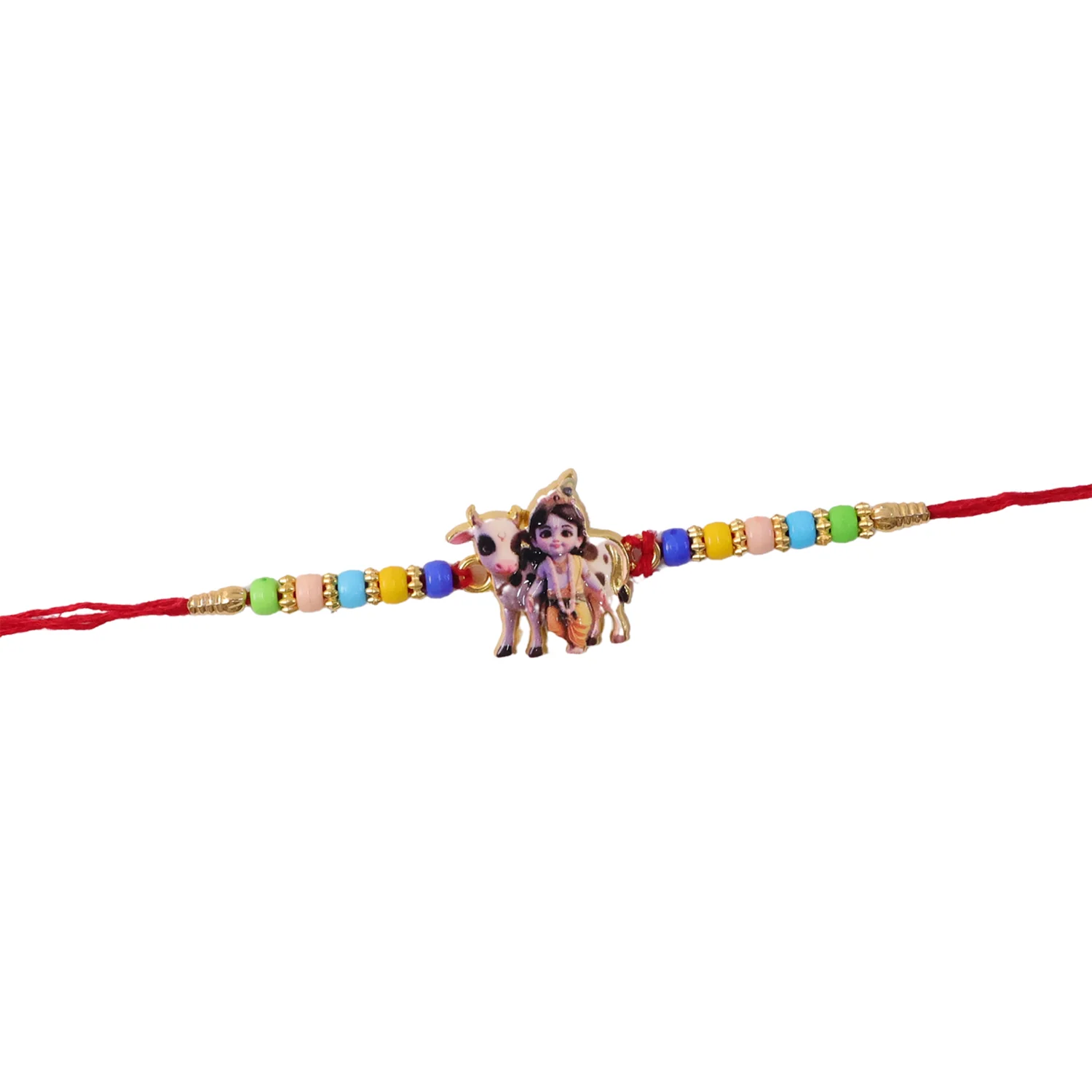 Lord Krishna Rakhi – Divine Protection & Traditional Charm - Image 5
