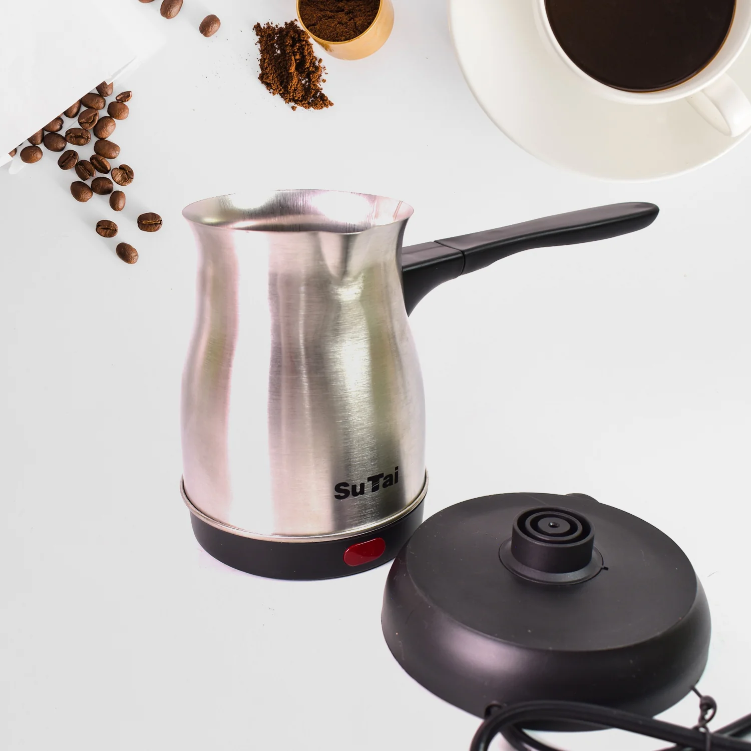 Electric Coffee Maker 800ml – Even Heating Kettle | Siplix - Image 3