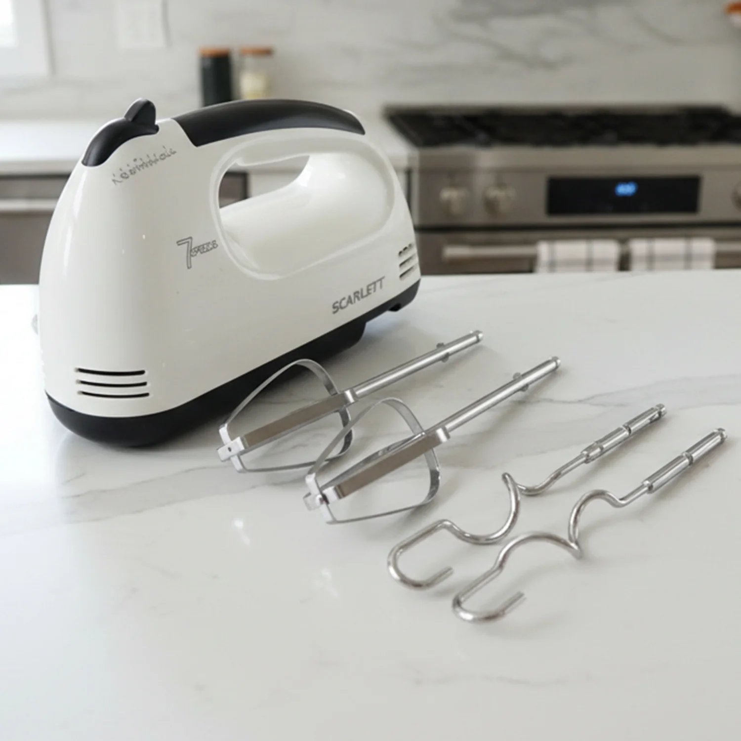 Electric Hand Mixer – Multi-Speed Kitchen Baking Appliance - Image 5
