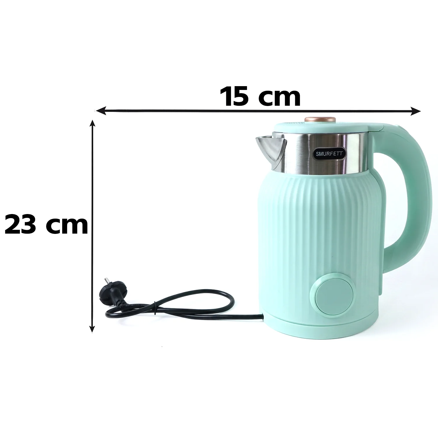Electric Kettle 2 Litre 1500W for Tea Coffee Milk and Hot Water (1 Pc) - Image 6