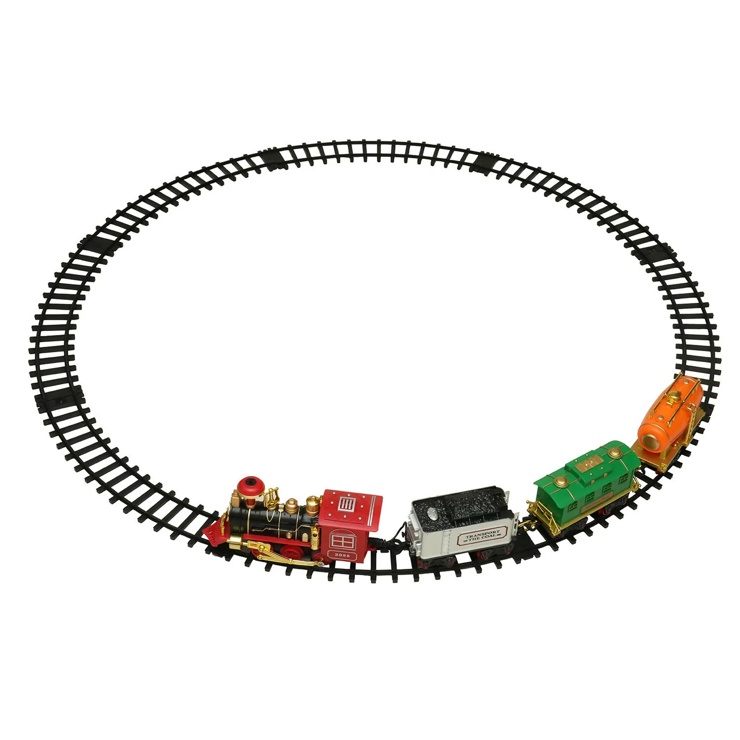 Electric Choo Choo Train Set – Realistic Smoke & Sound Effects - Image 5