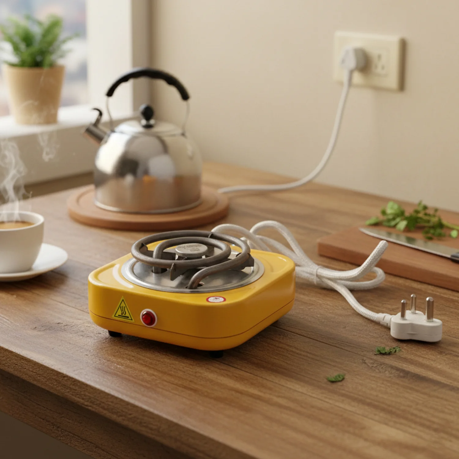 Electric Single Coil Hot Plate – Portable Countertop Cooking Stove - Image 7