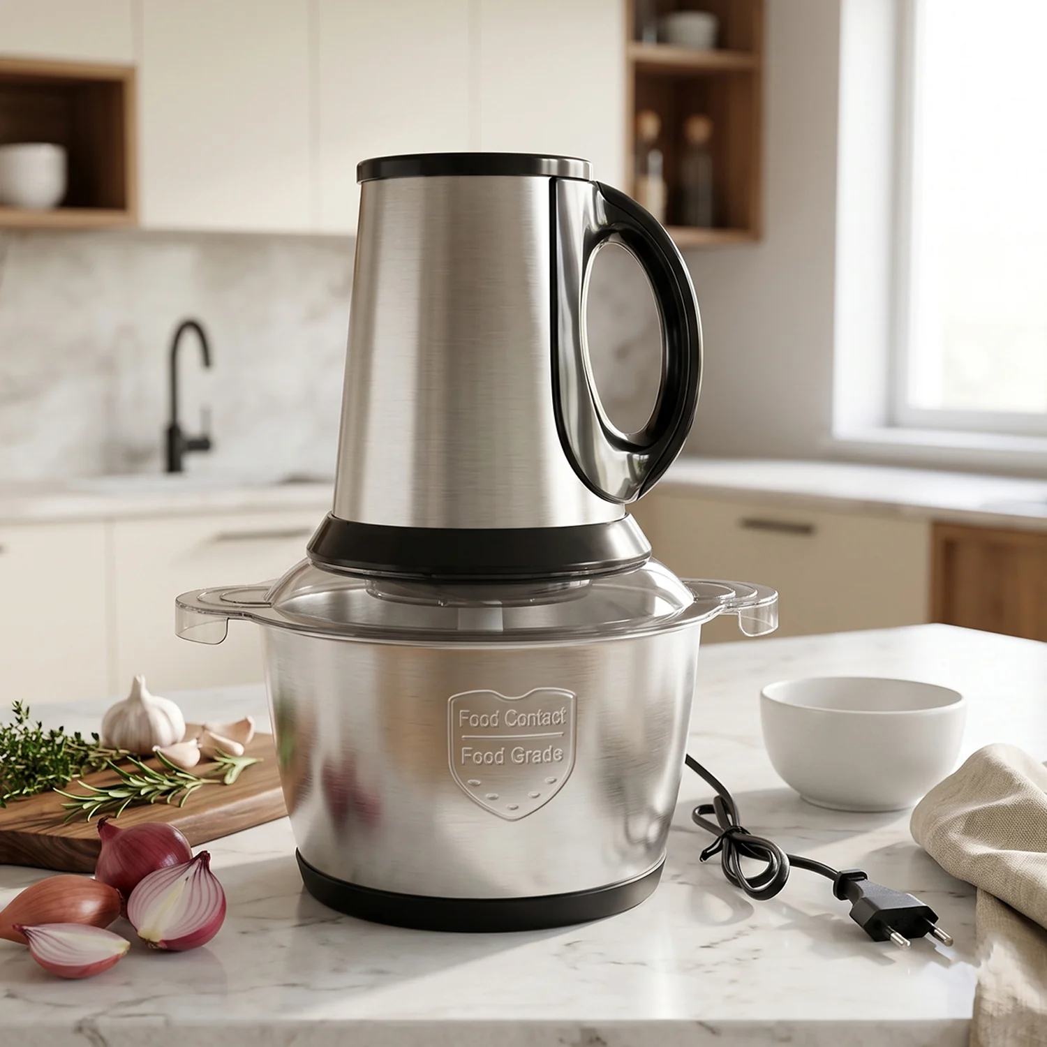 Electric Food Processor – 2 Litre Capacity for Easy Cooking - Image 3