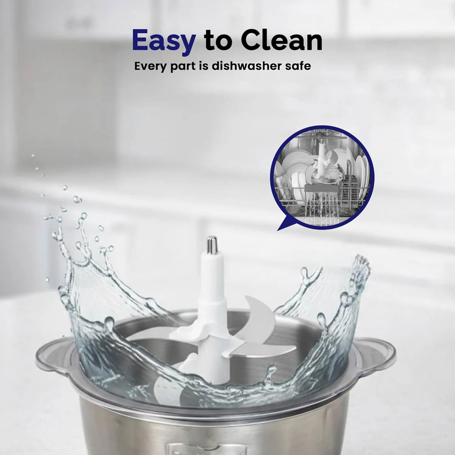 Electric Food Processor – 2 Litre Capacity for Easy Cooking - Image 9
