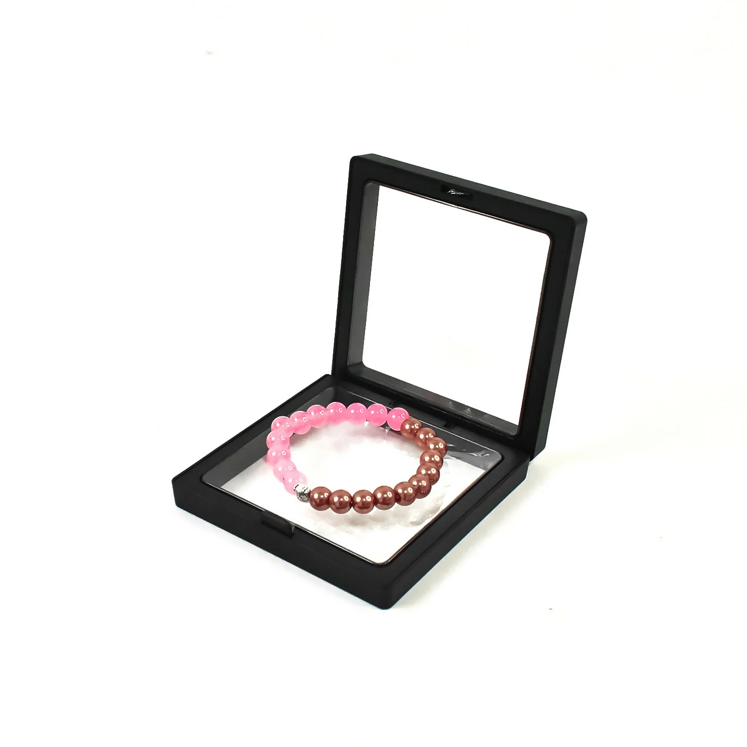 Dual-Tone Pink Gold Beaded Bracelet – Elegant & Comfortable Fit - Image 6