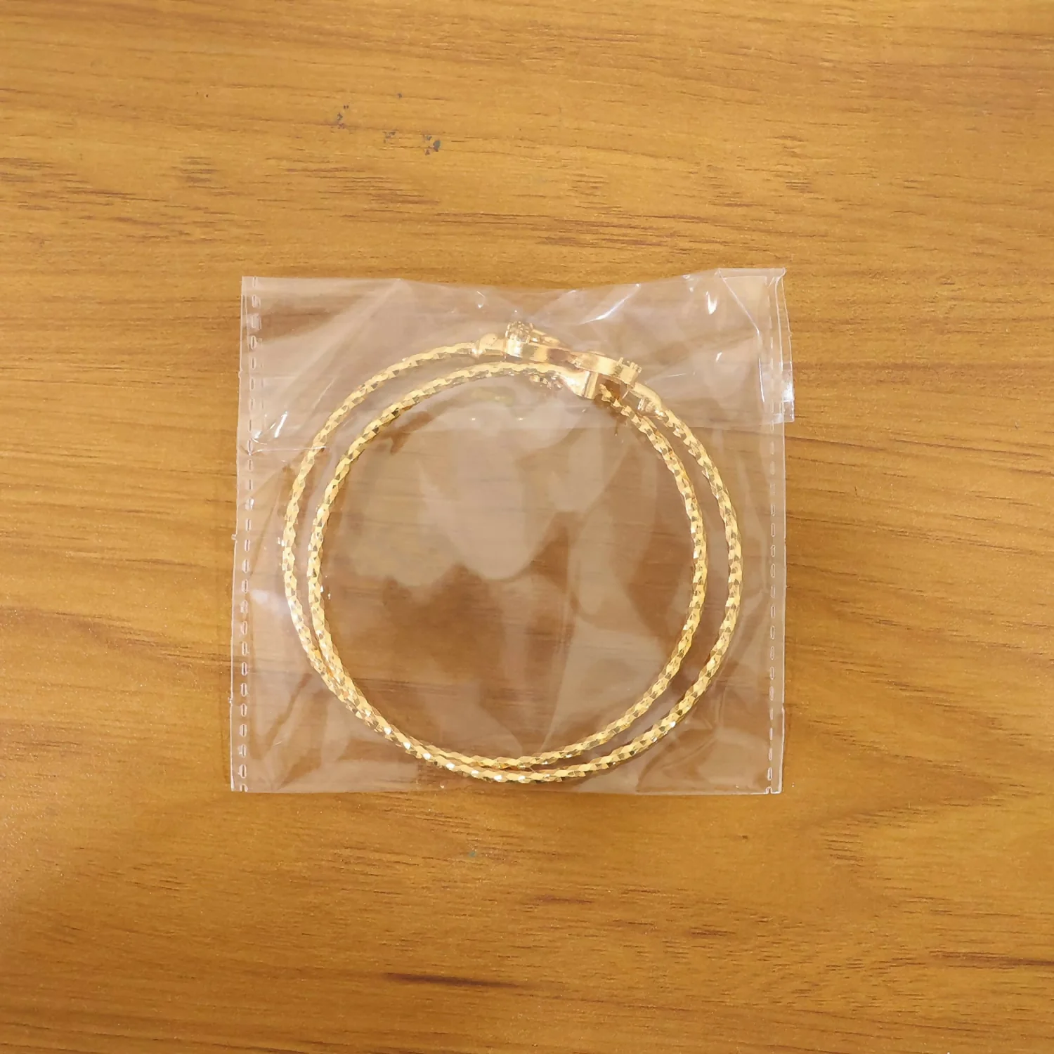 Elegant Gold Heart Lock Bangles – Delicate Style & Love Symbolism - Image 6