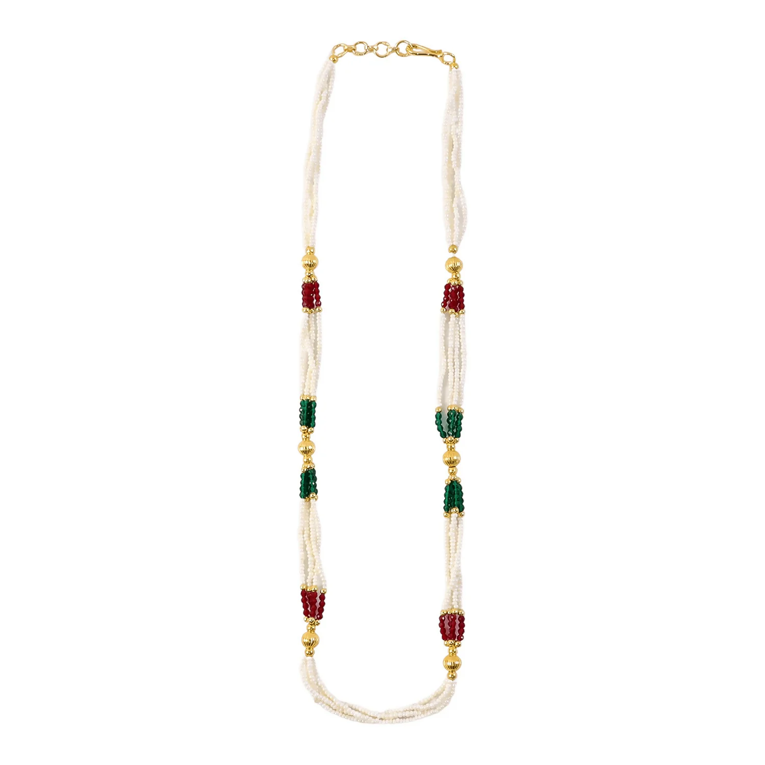 Beaded Mala Necklace – Elegant Traditional Style for Women - Image 5
