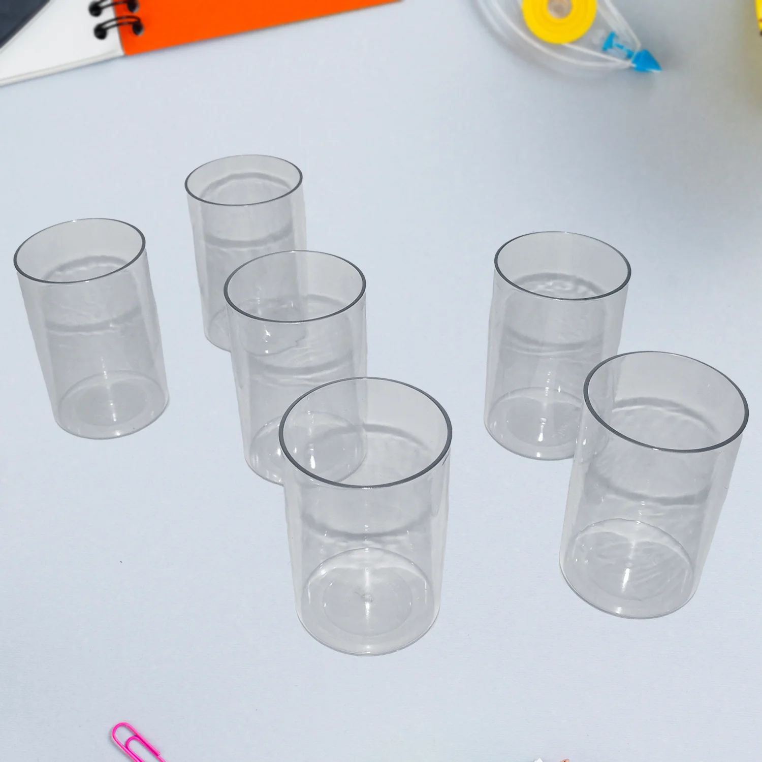Durable Plastic Glass Set – 6 Lightweight, Unbreakable Tumblers - Image 3