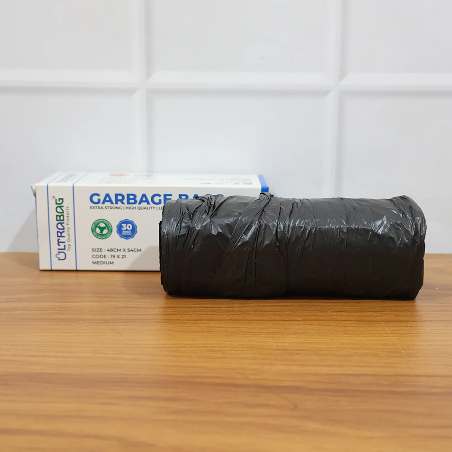 Extra-Strong Garbage Bag Roll – Leak-Proof & Tear-Resistant 48x54cm - Image 7