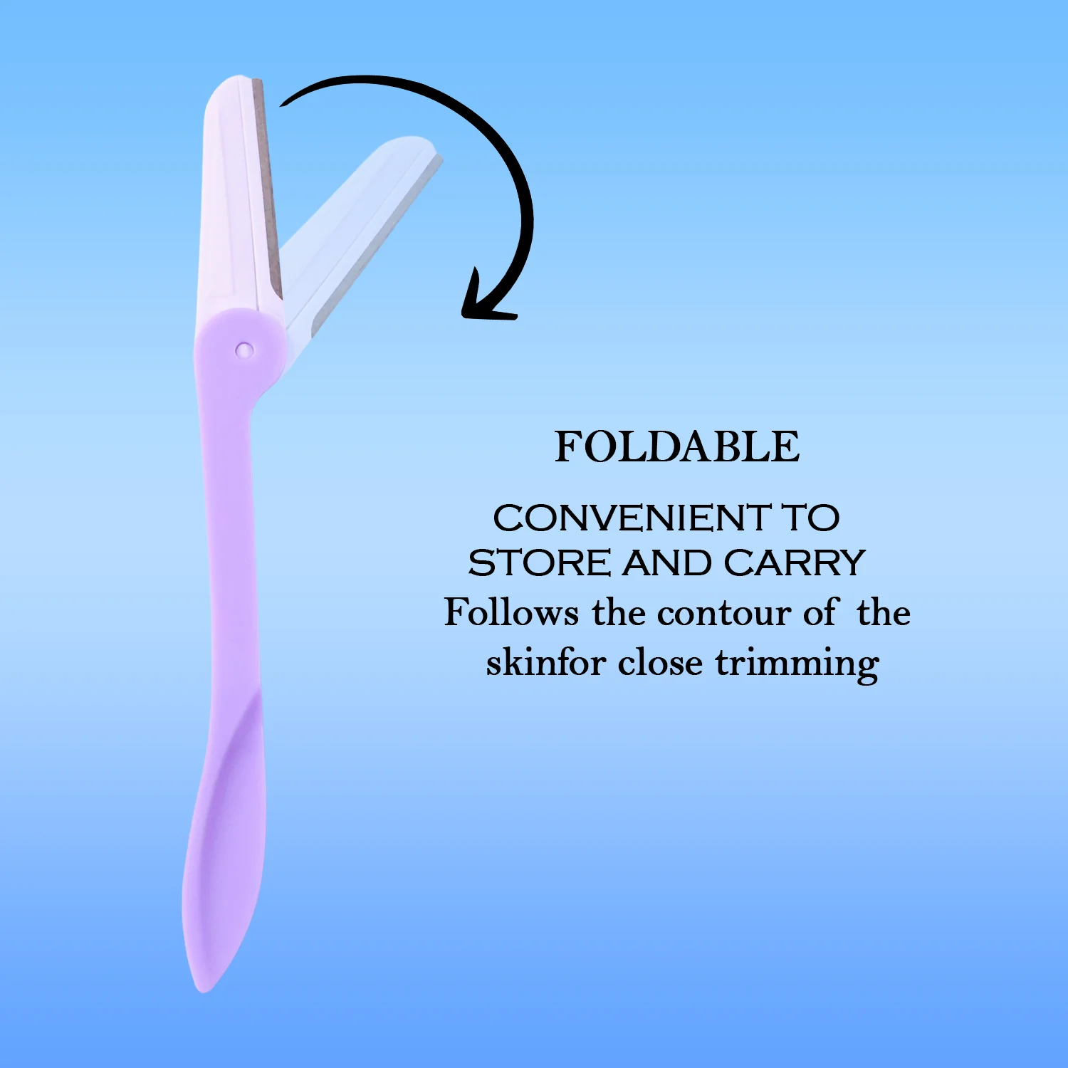 Eyebrow Razor with 3 Replaceable Blades – Precision Facial Grooming - Image 4